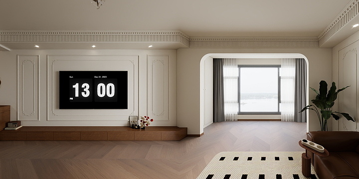 闲云野设-柏悦府余总福宅-装修设计方案