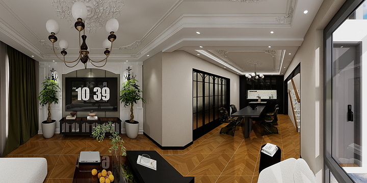 罗银-平安绿洲别墅-装修设计方案