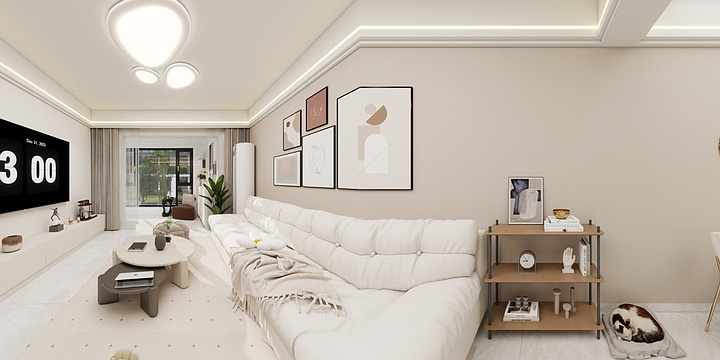 南枝知意-白果四期7#03-装修设计方案