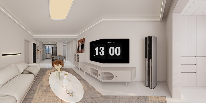 云岫设计事务所-锦绣湖畔8-1-602-装修设计方案