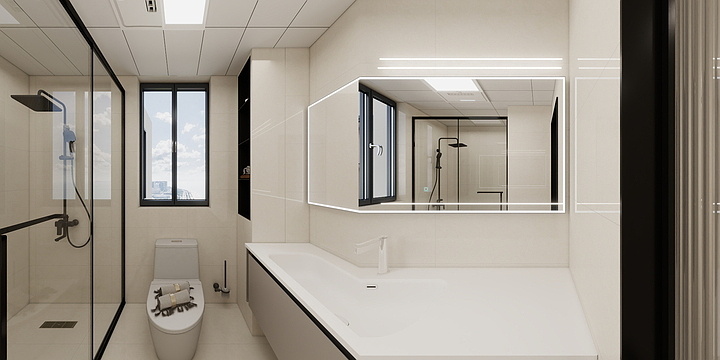 设计师X徐-雨露小区4#503室简约风格（聚锐装饰）-装修设计方案