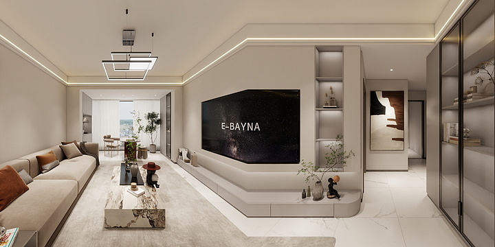 名揚家裝-恒大.御景天下19栋803 方案二-装修设计方案