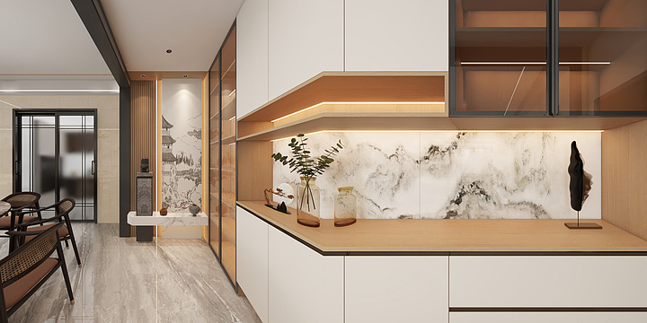 186****3879lzOA-045T-新中式（3个全景）-装修设计方案