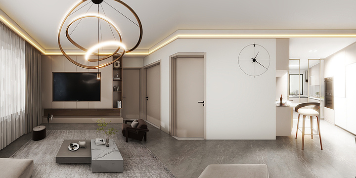 屿你空间设计-时光里-Model-装修设计方案