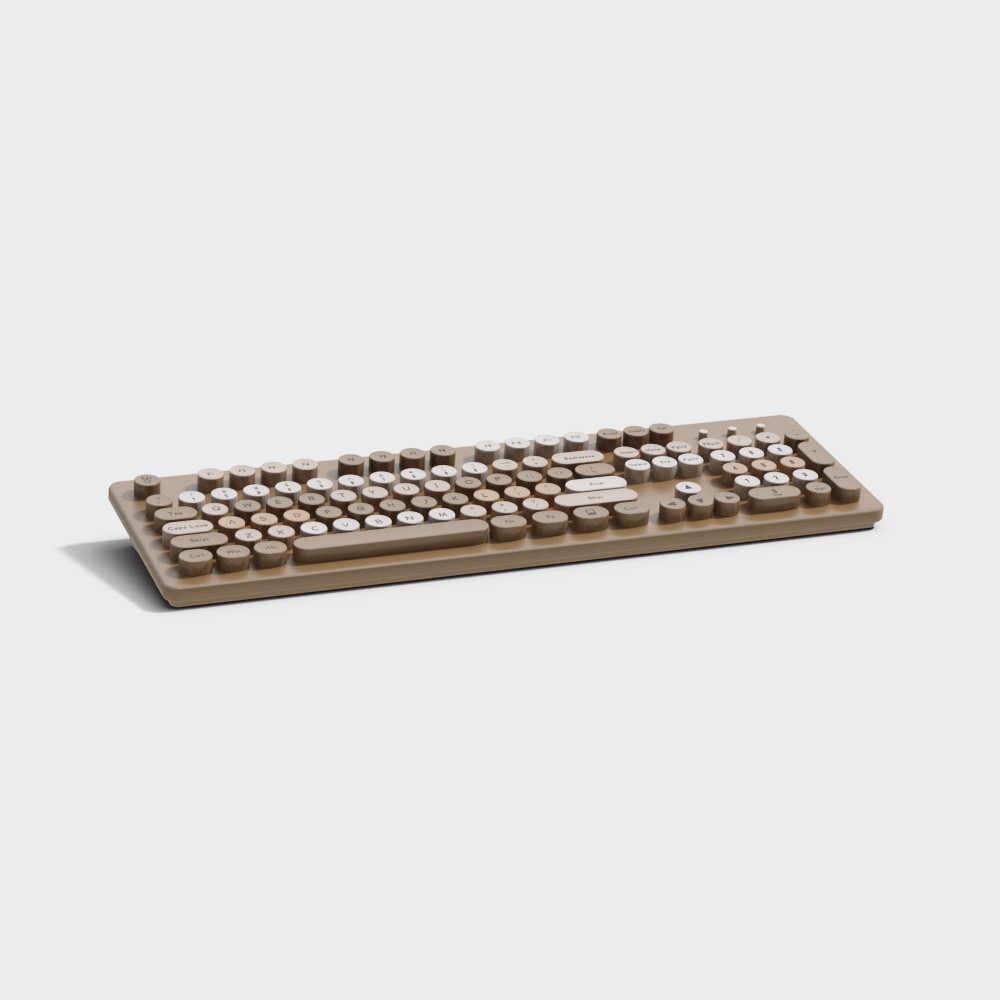 键盘3D模型