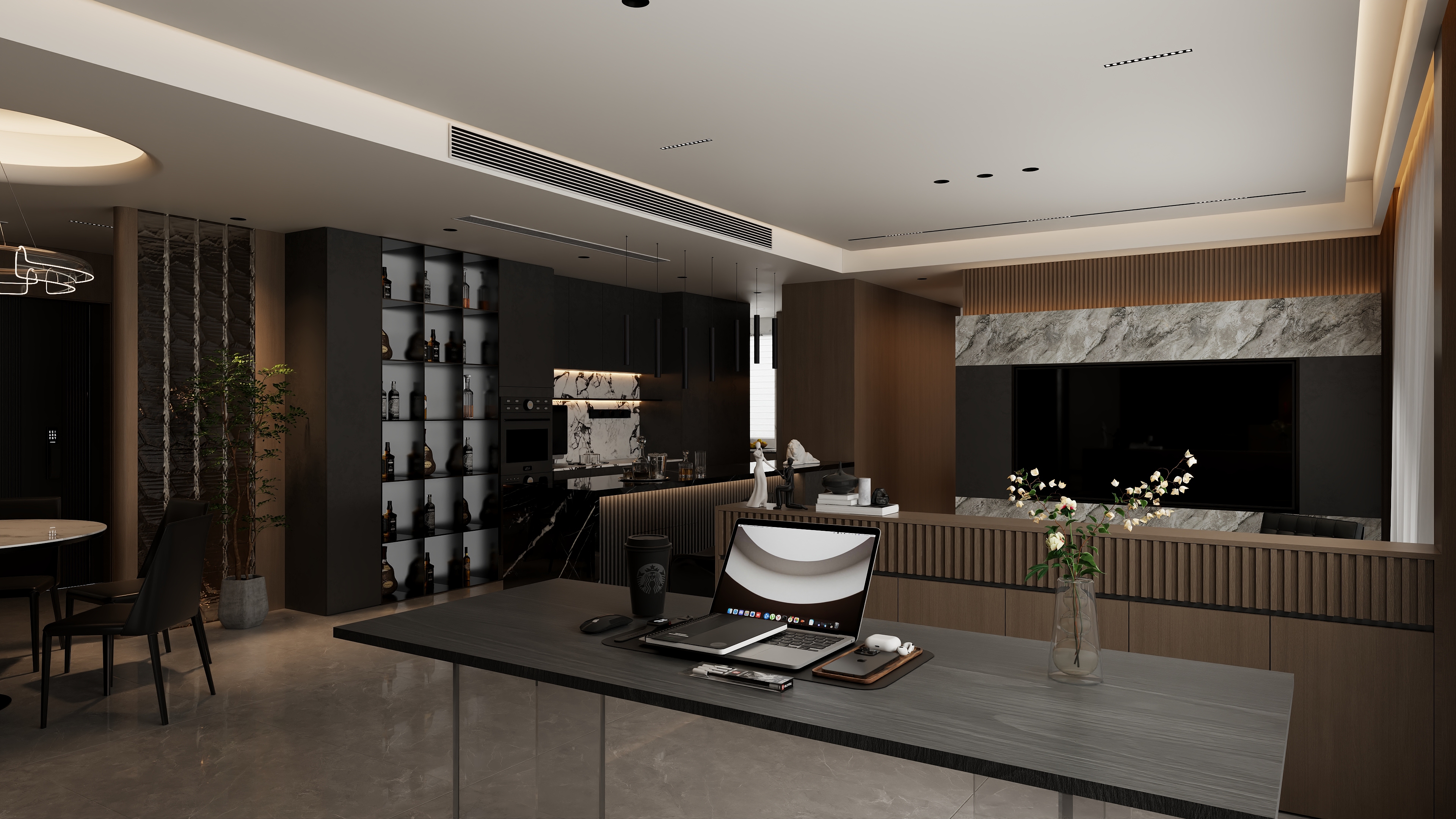 董叉叉的设计-大平层2024-8-装修设计方案