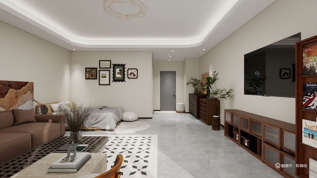 何焓菲-多设计风格住宅空间创建-装修设计方案