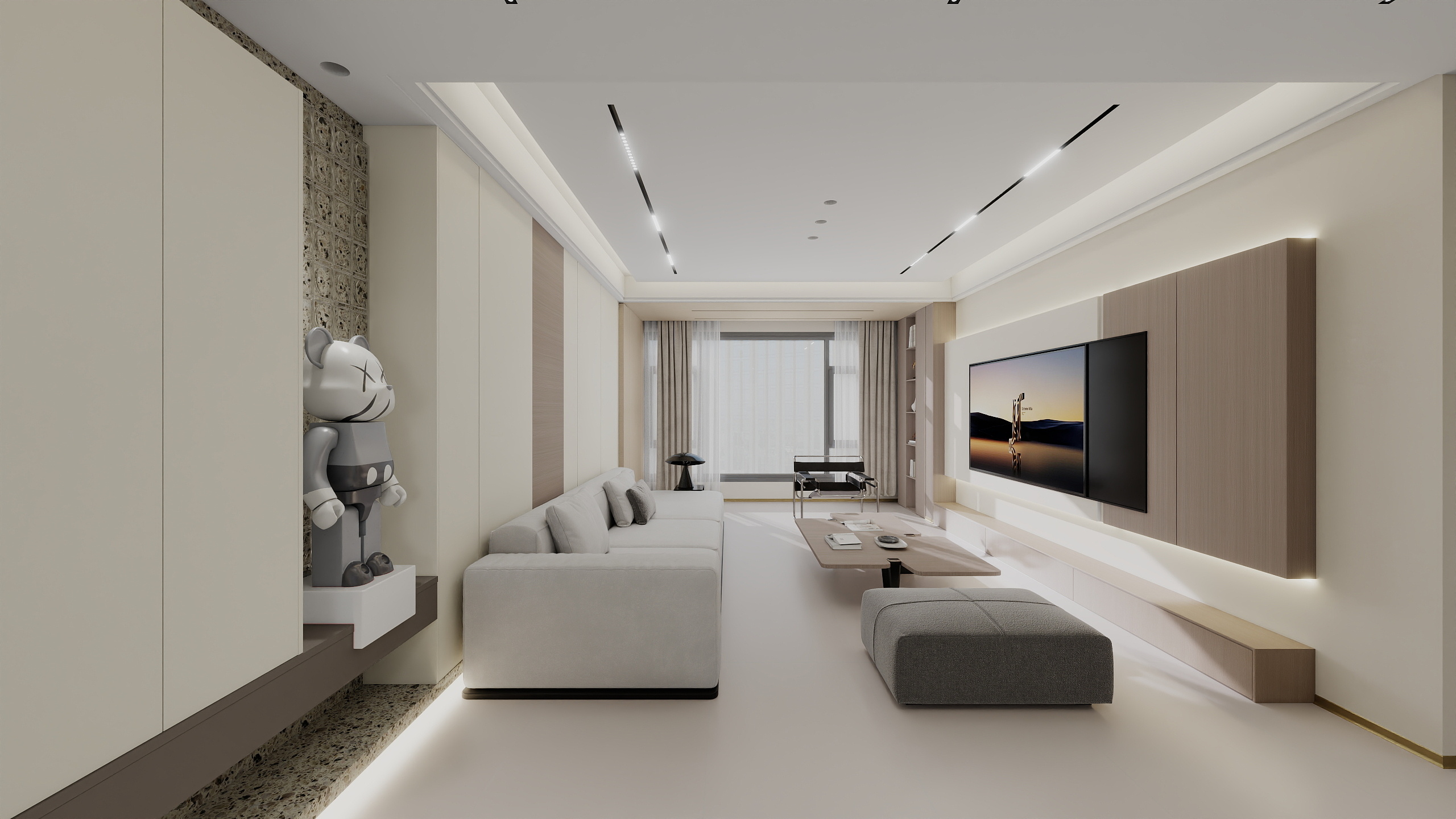 本创-118㎡3室-装修设计方案