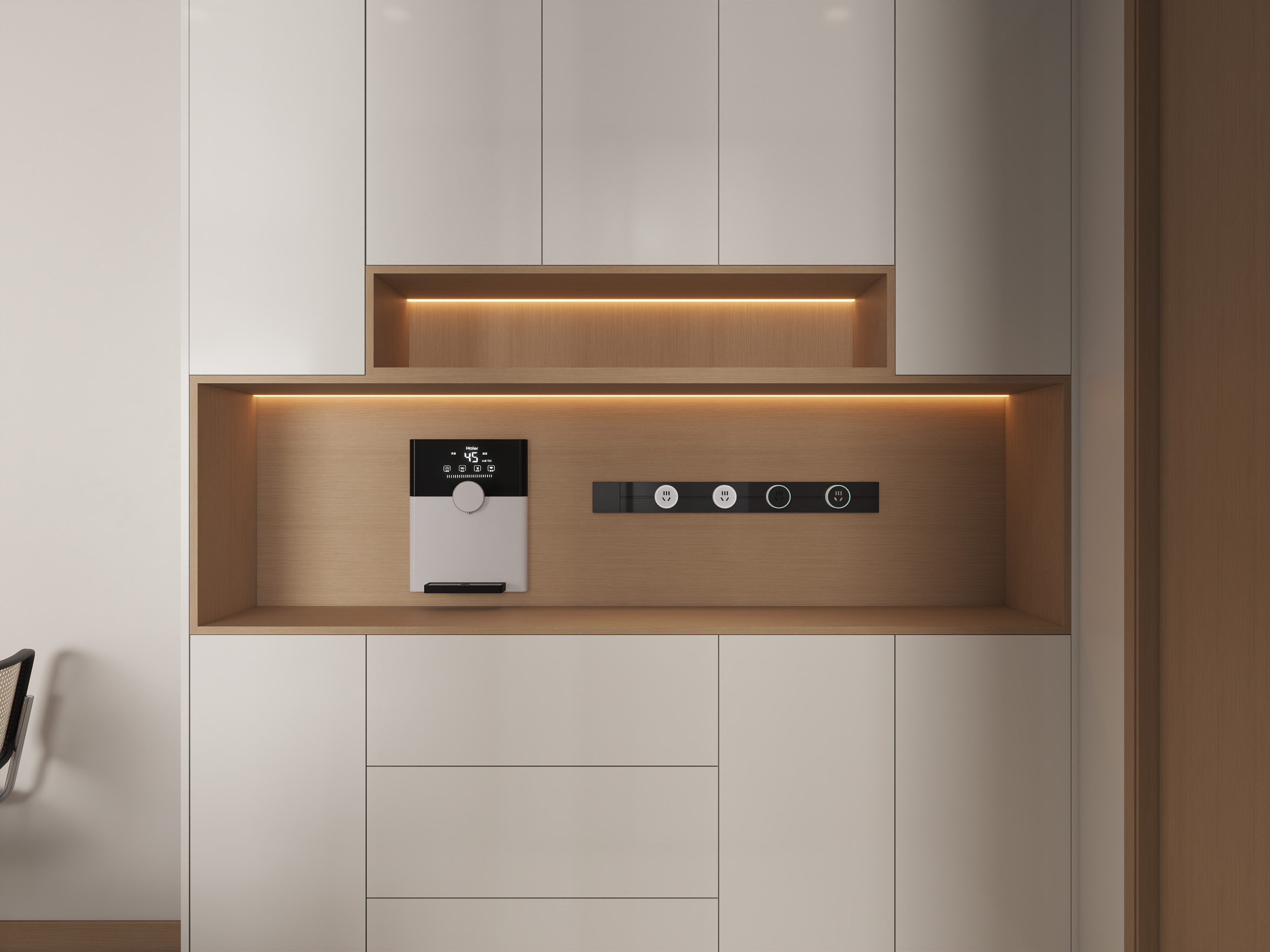 艺雅丽-79平现代简约装修效果图