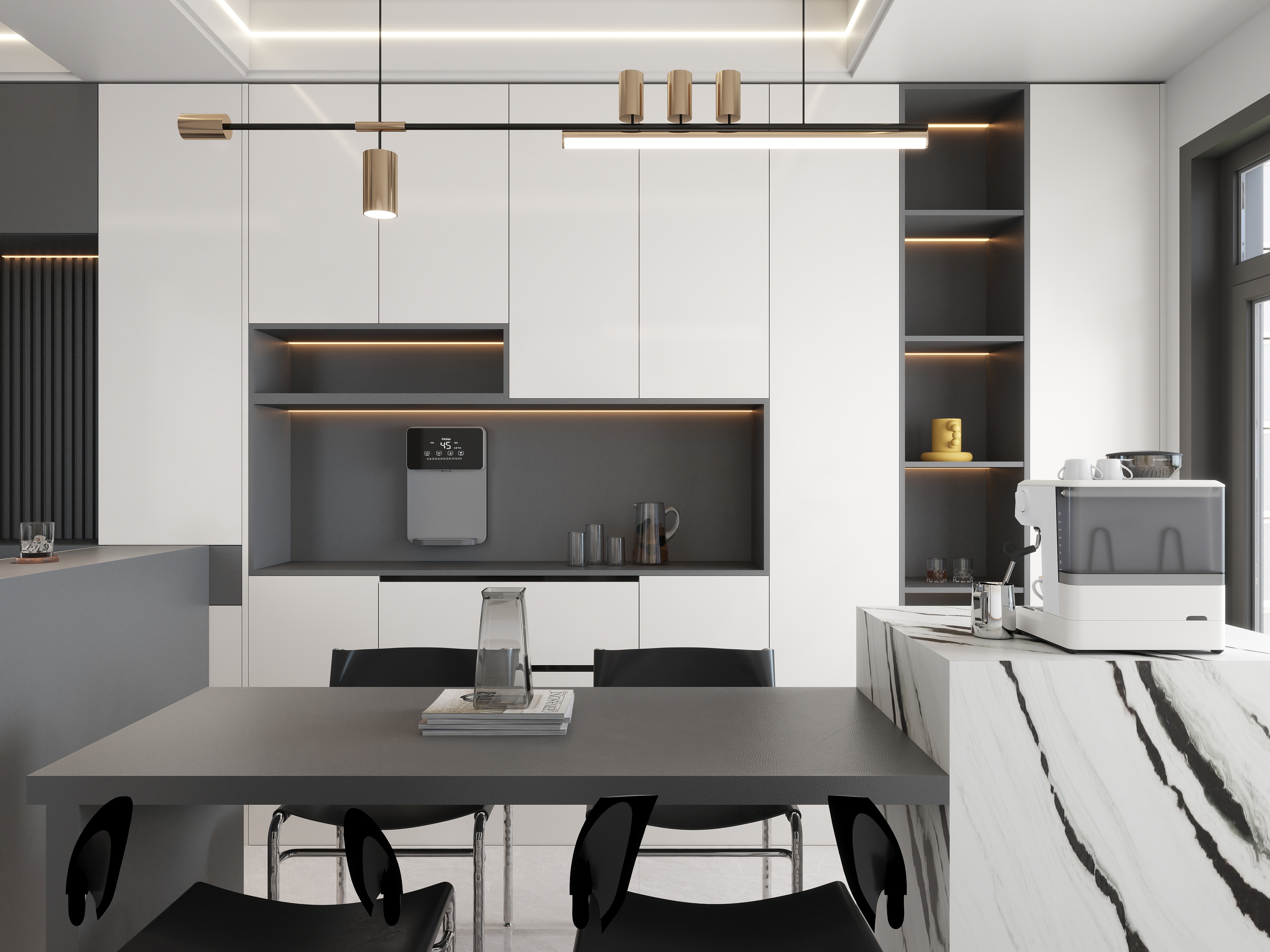 艺雅丽-141平现代简约  装修效果图