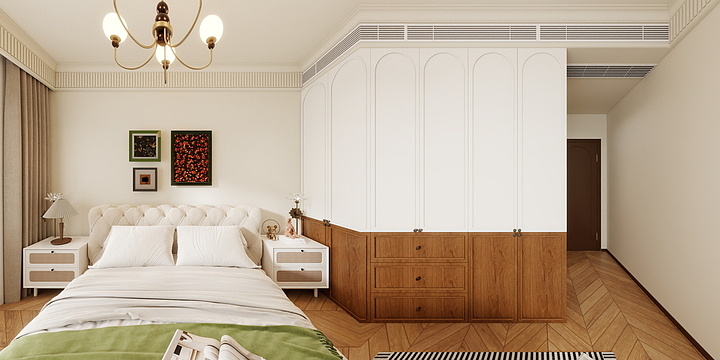 李成东-中海国际 法式复古奶油-装修设计方案