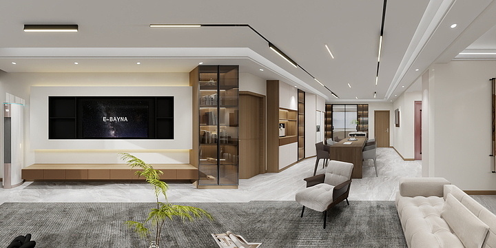 宁夏智胜装饰设计有限公司-景舍.壹号院-装修设计方案