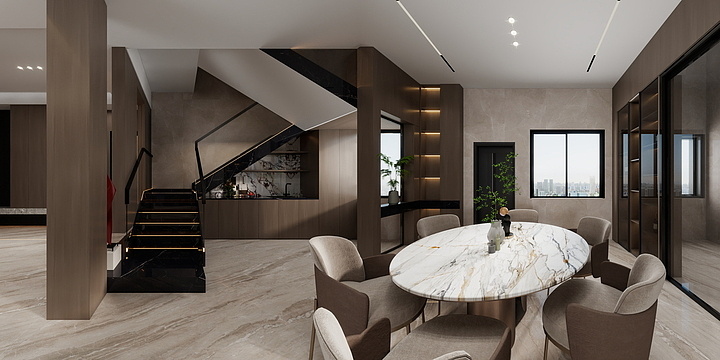 田丽ZzPh-张总 自建房1楼-装修设计方案