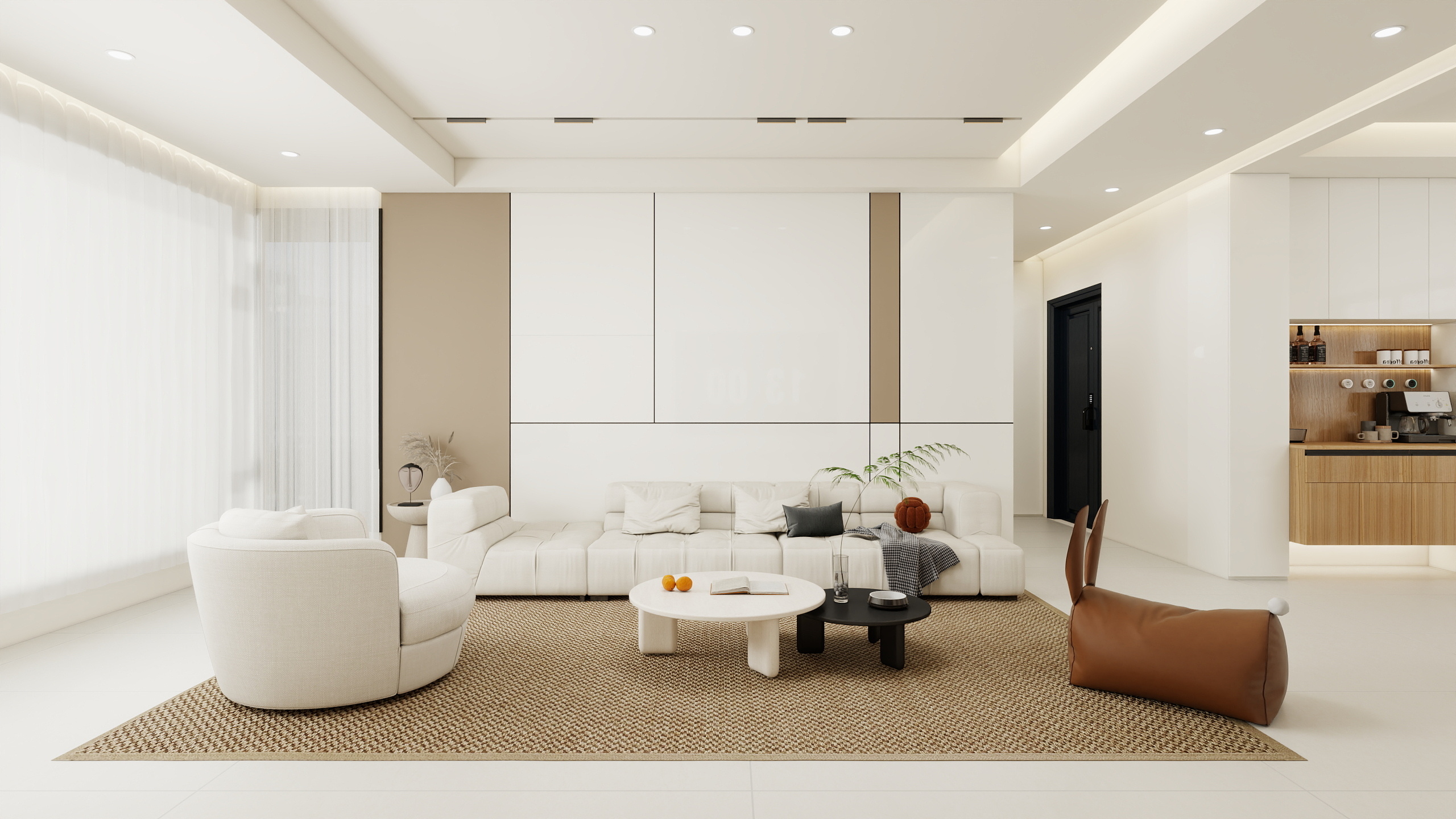 Kengkun-163㎡2室-装修设计方案