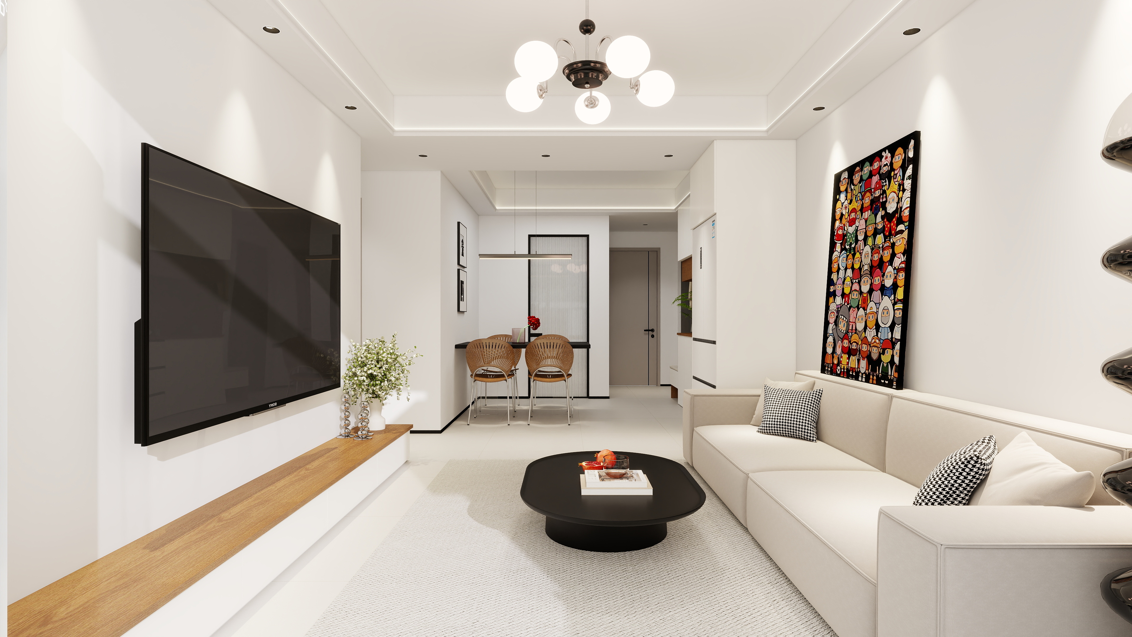 吴年-星汇兰亭现代风三房-装修设计方案