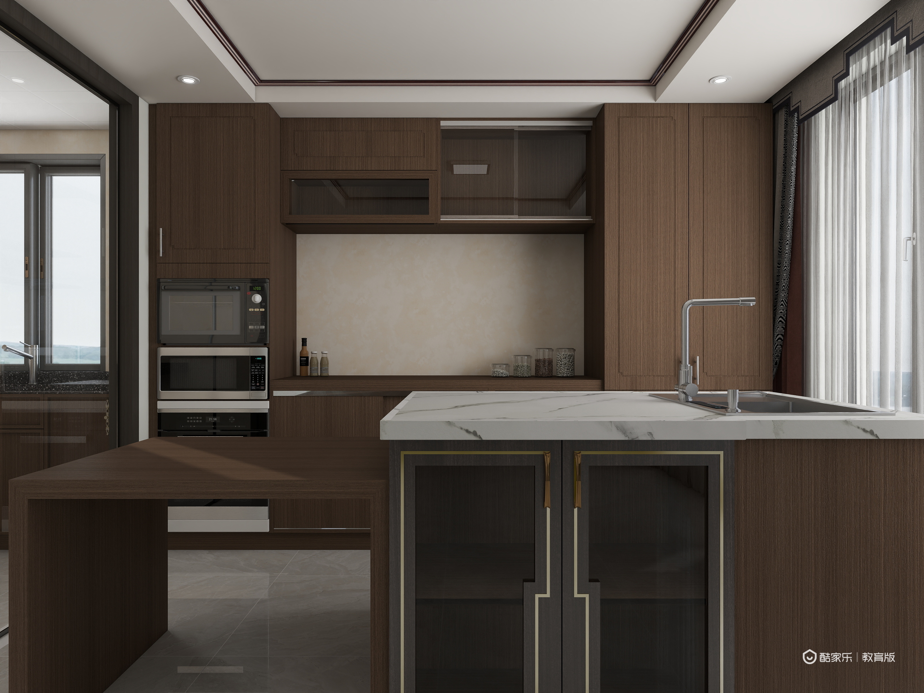 郑冰婷-顺德职业技术学院郑冰婷-万山华府176㎡3室设计装修效果图