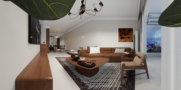 Warming.-恒大珺睿府 东南户-装修设计方案