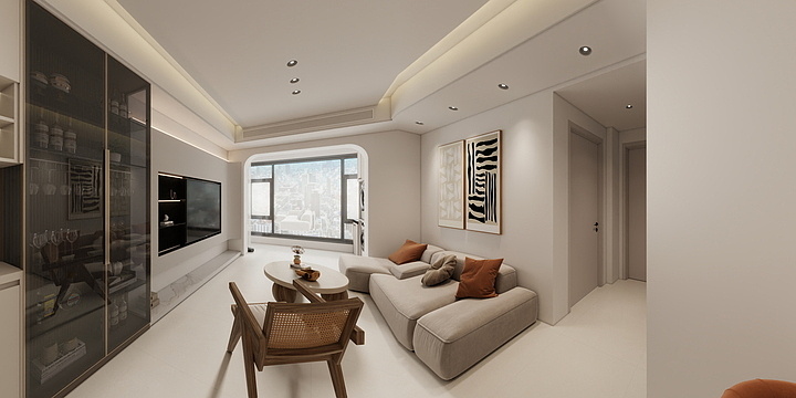 YJ王工-鹏广达华府C-03户型-装修设计方案