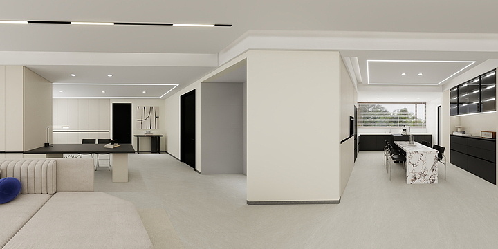 云南众恒装饰-紫棠府6-2-1602 伏女士-装修设计方案