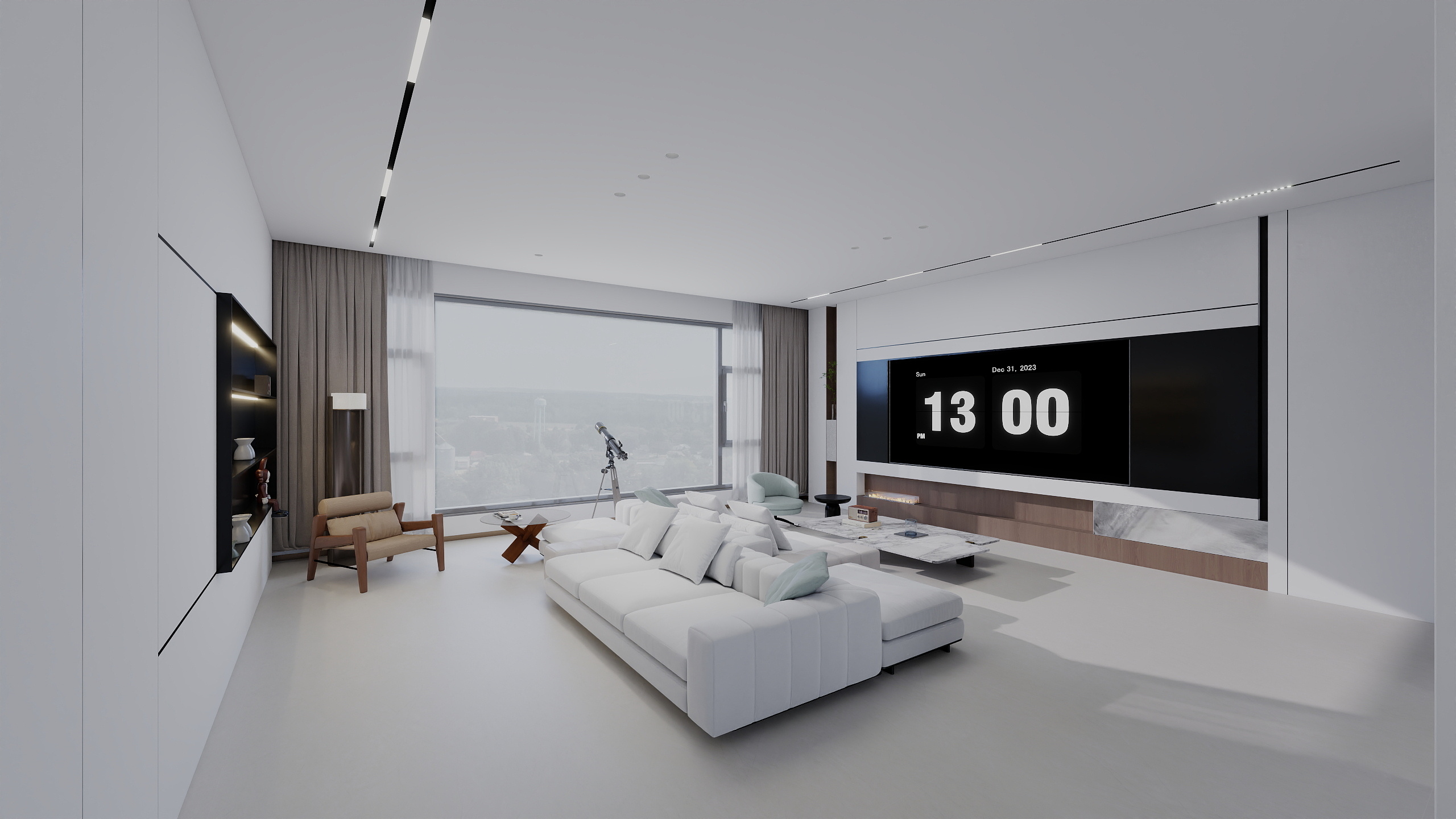 本创-上城悦府127㎡3室-装修设计方案