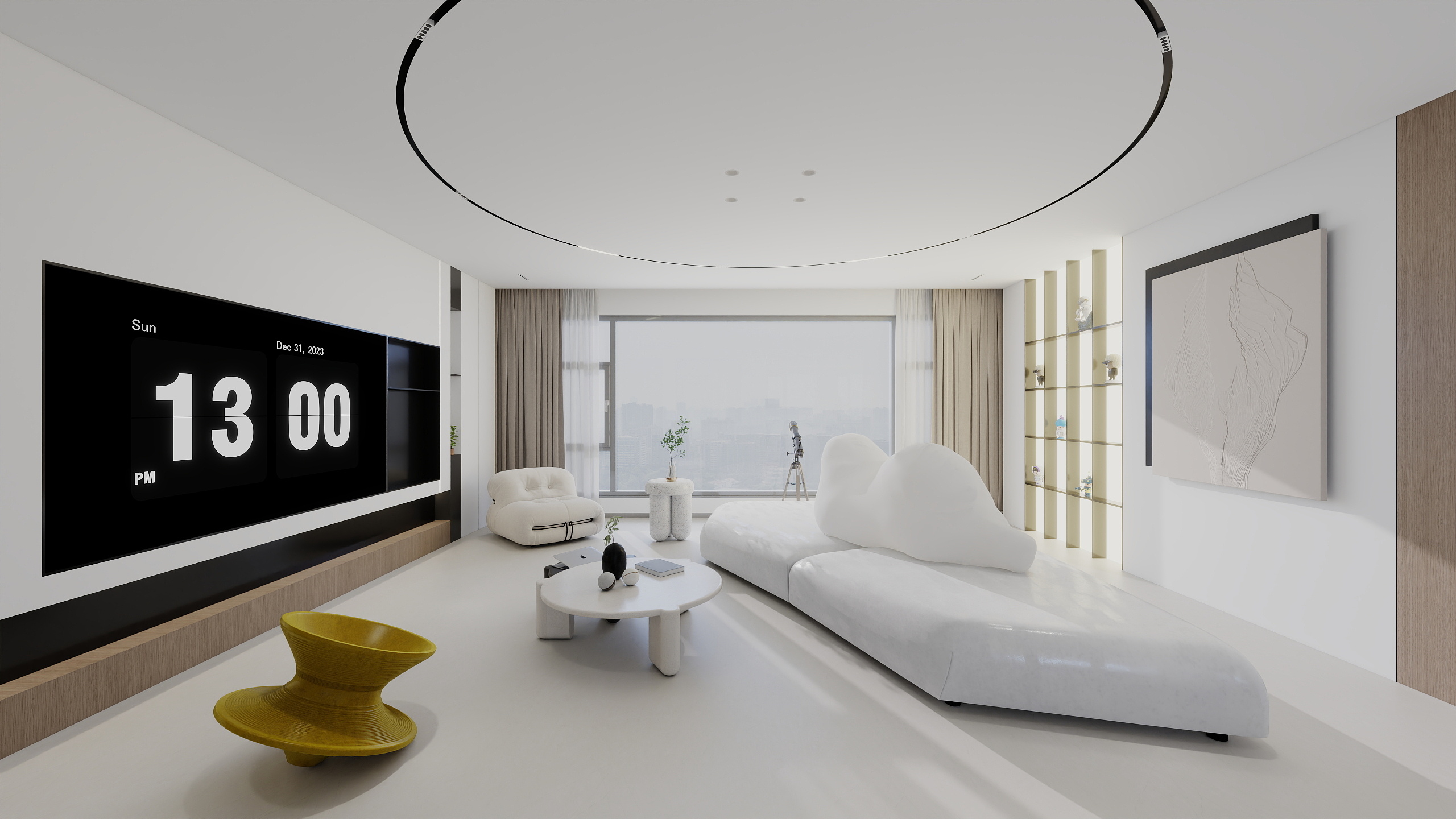 本创-上城悦府127㎡3室-装修设计方案