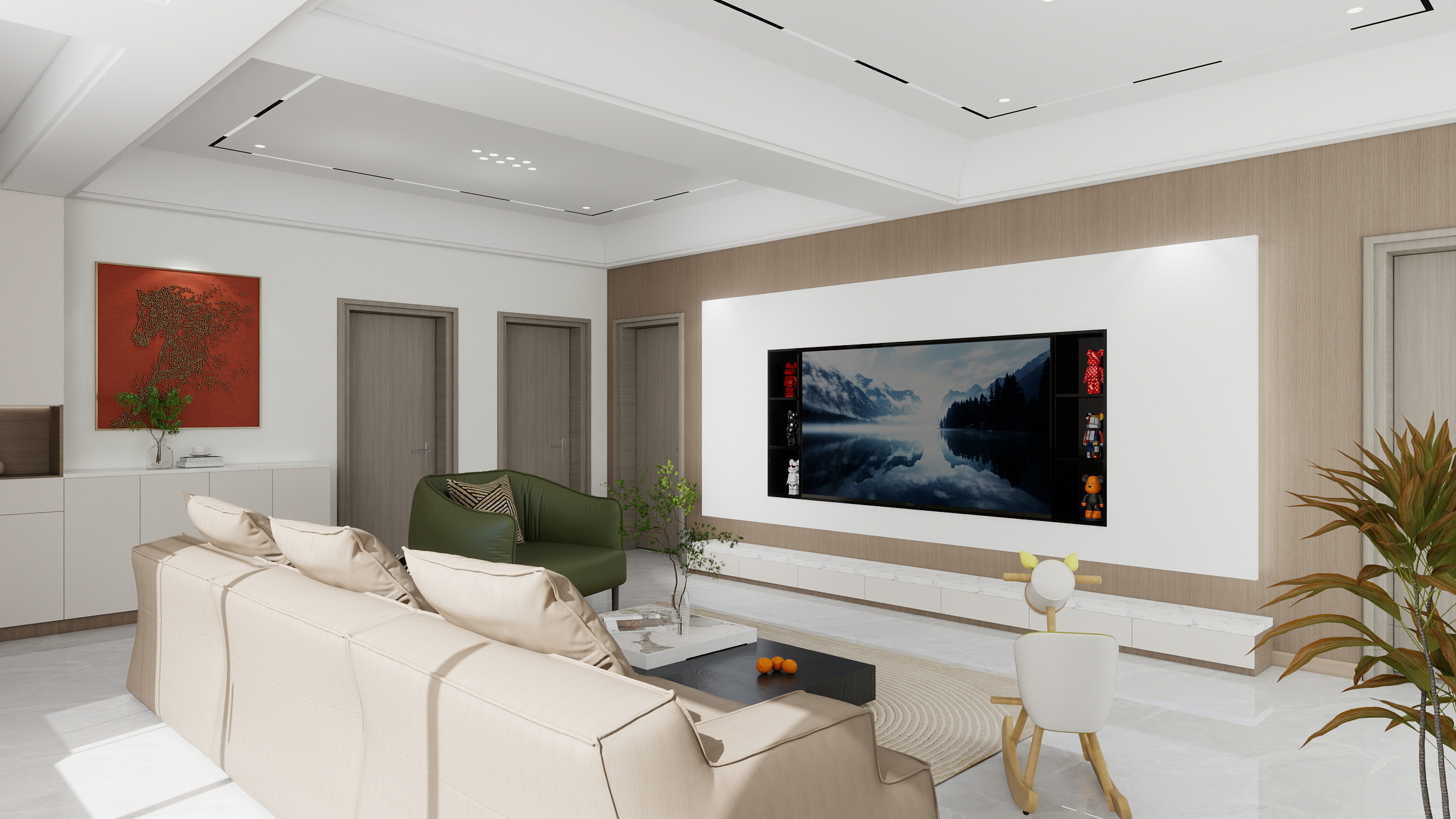 温暖的心521-现代风客厅-装修设计方案