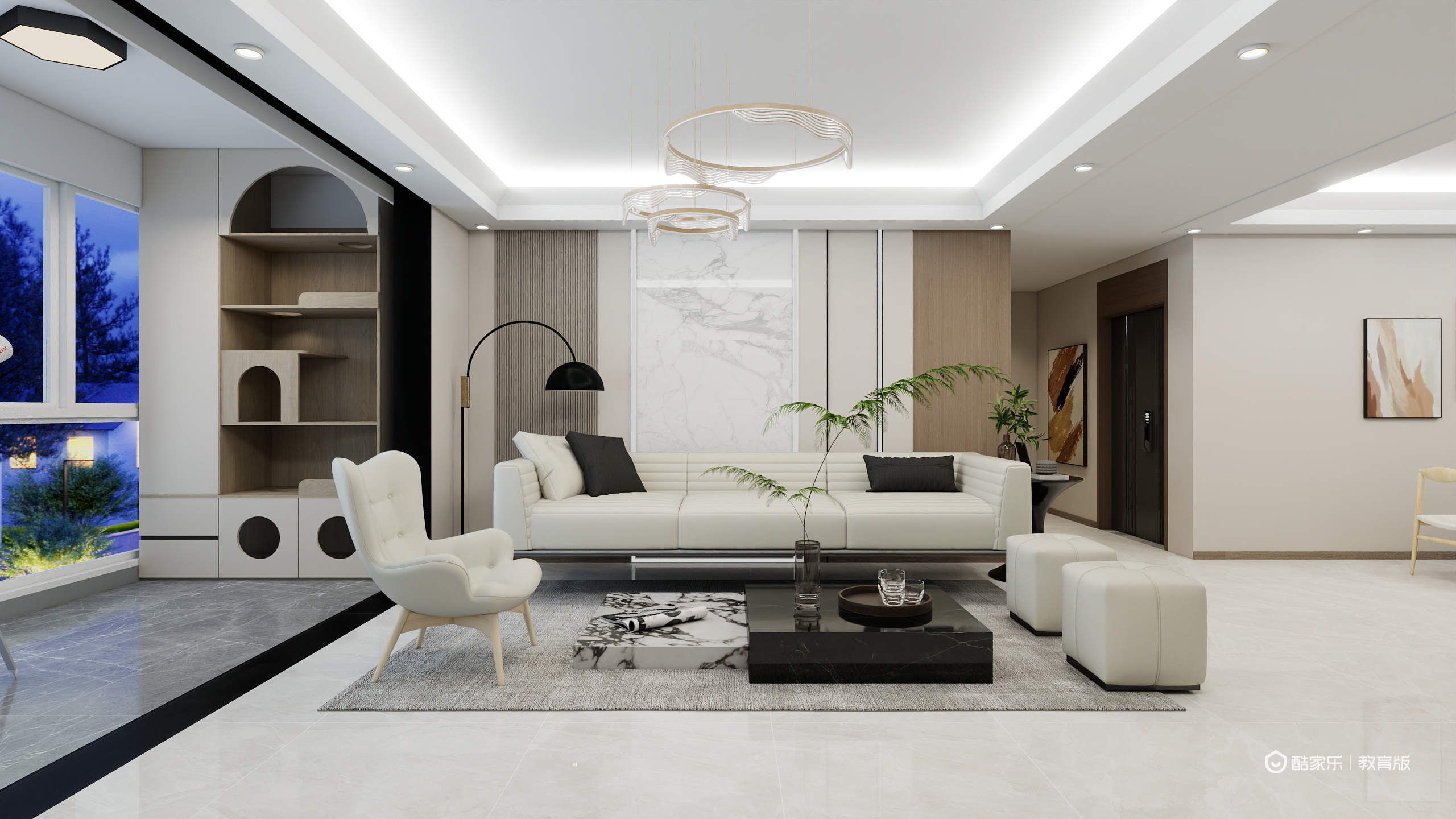 许解离-东莞市轻工业学校—霍晓柔-装修设计方案