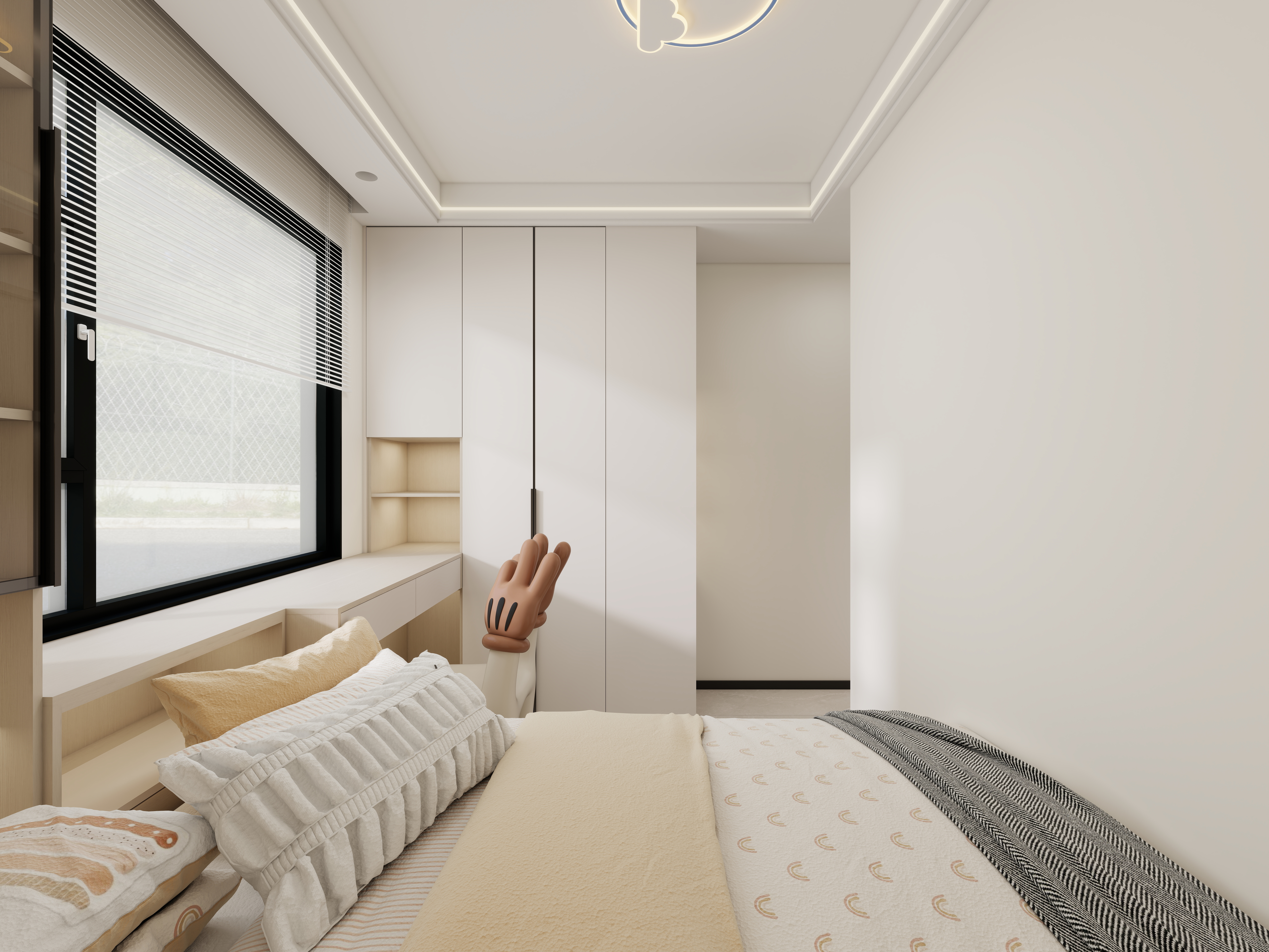 艺雅丽-117平现代简约 装修效果图