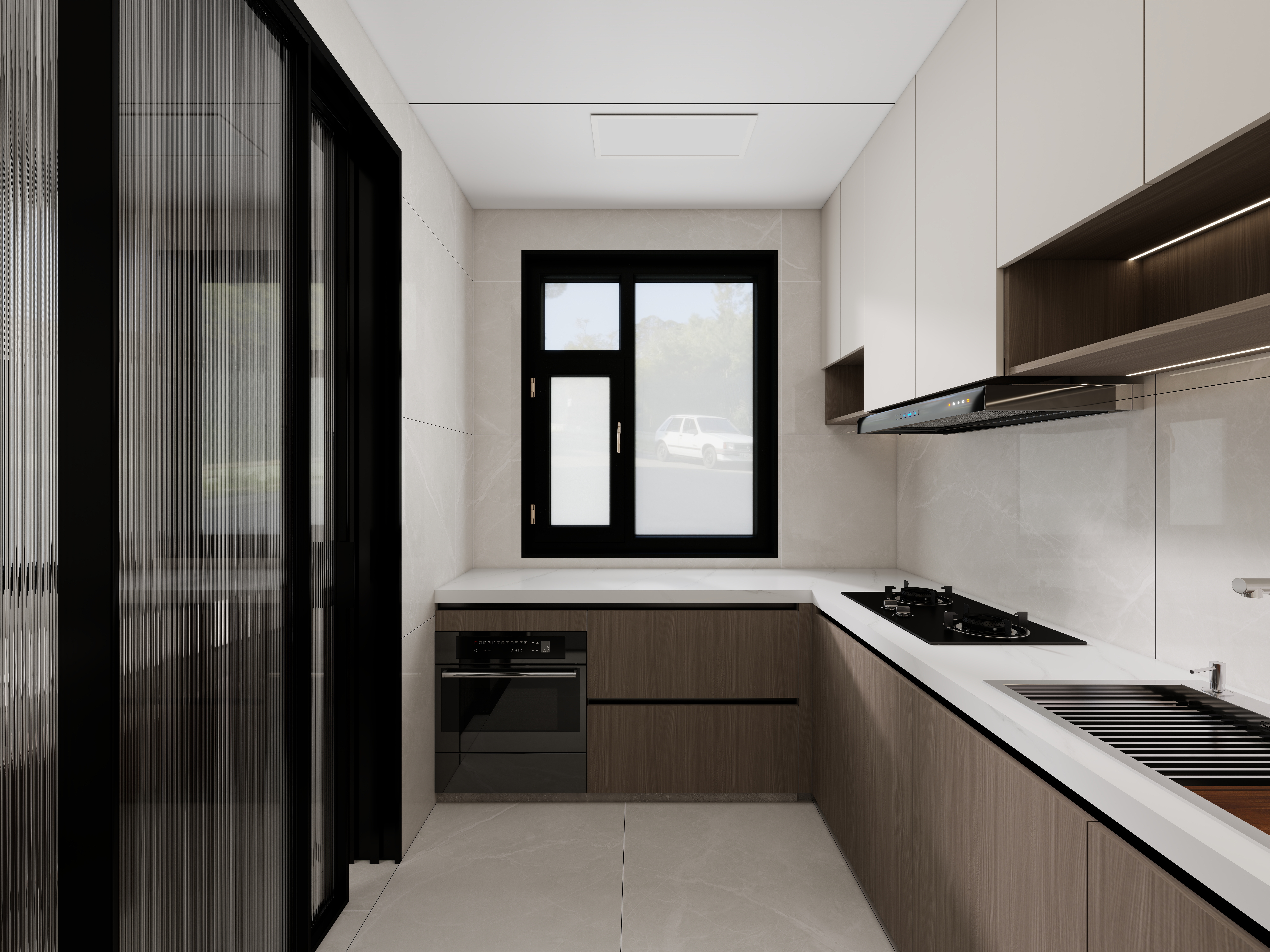 艺雅丽-117平现代简约 装修效果图