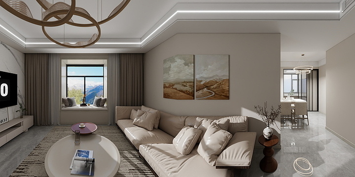 橙世无双-盛林苑高层1-1001-装修设计方案