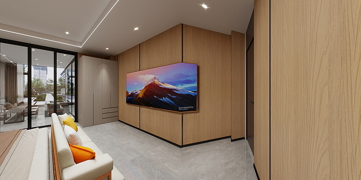 张设计l-龙门名宿效果图-装修设计方案