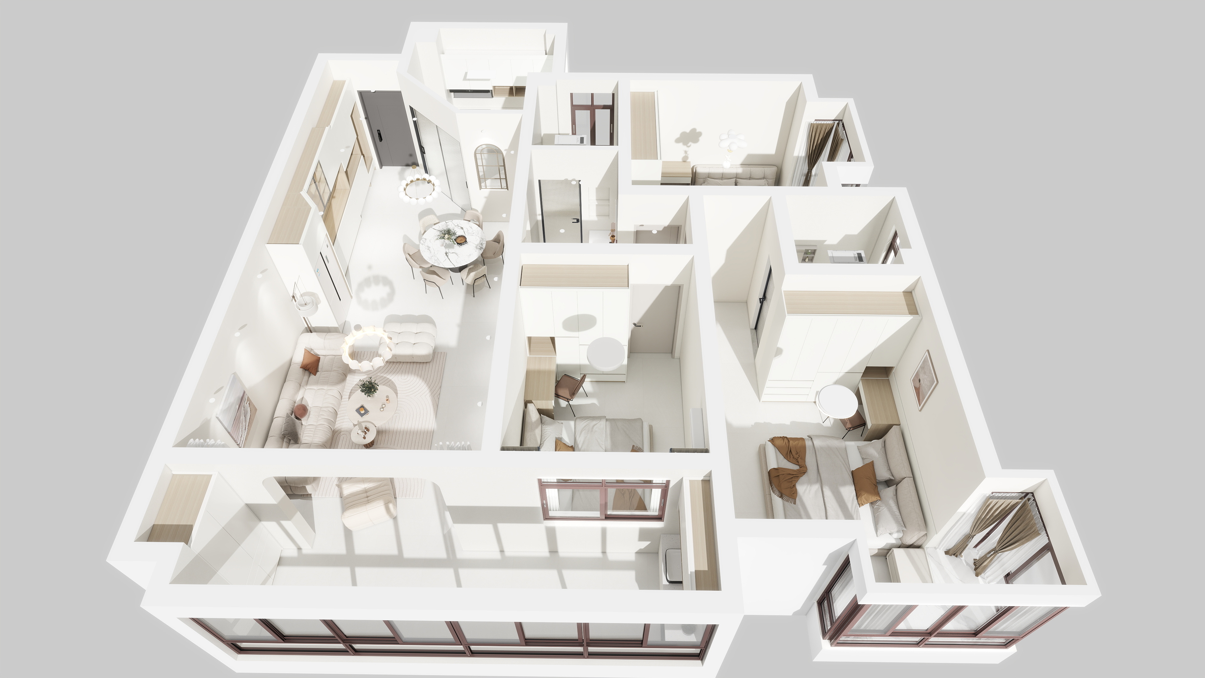 吉安万合装饰-天立生态城南区6-902房-装修设计方案