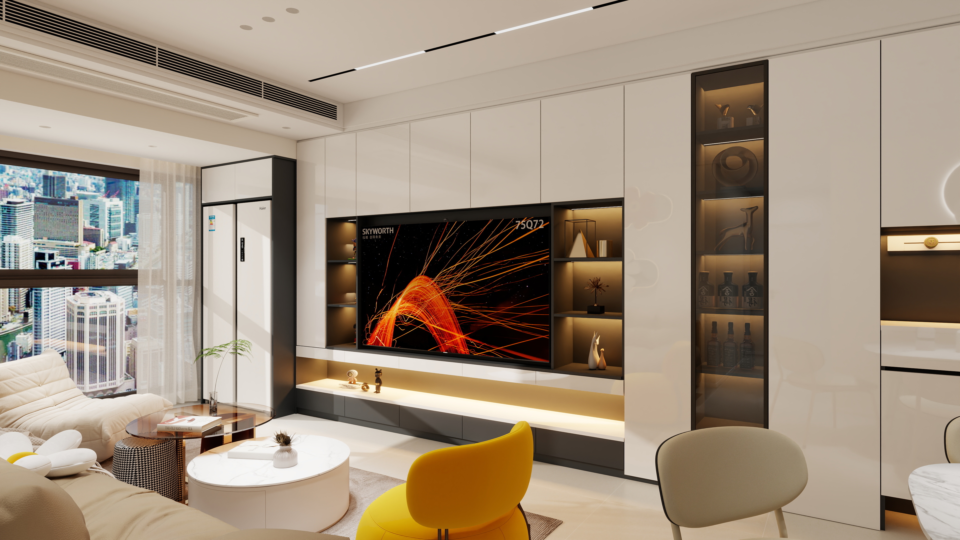 阿金装饰设计-进园汇86㎡3室-装修设计方案