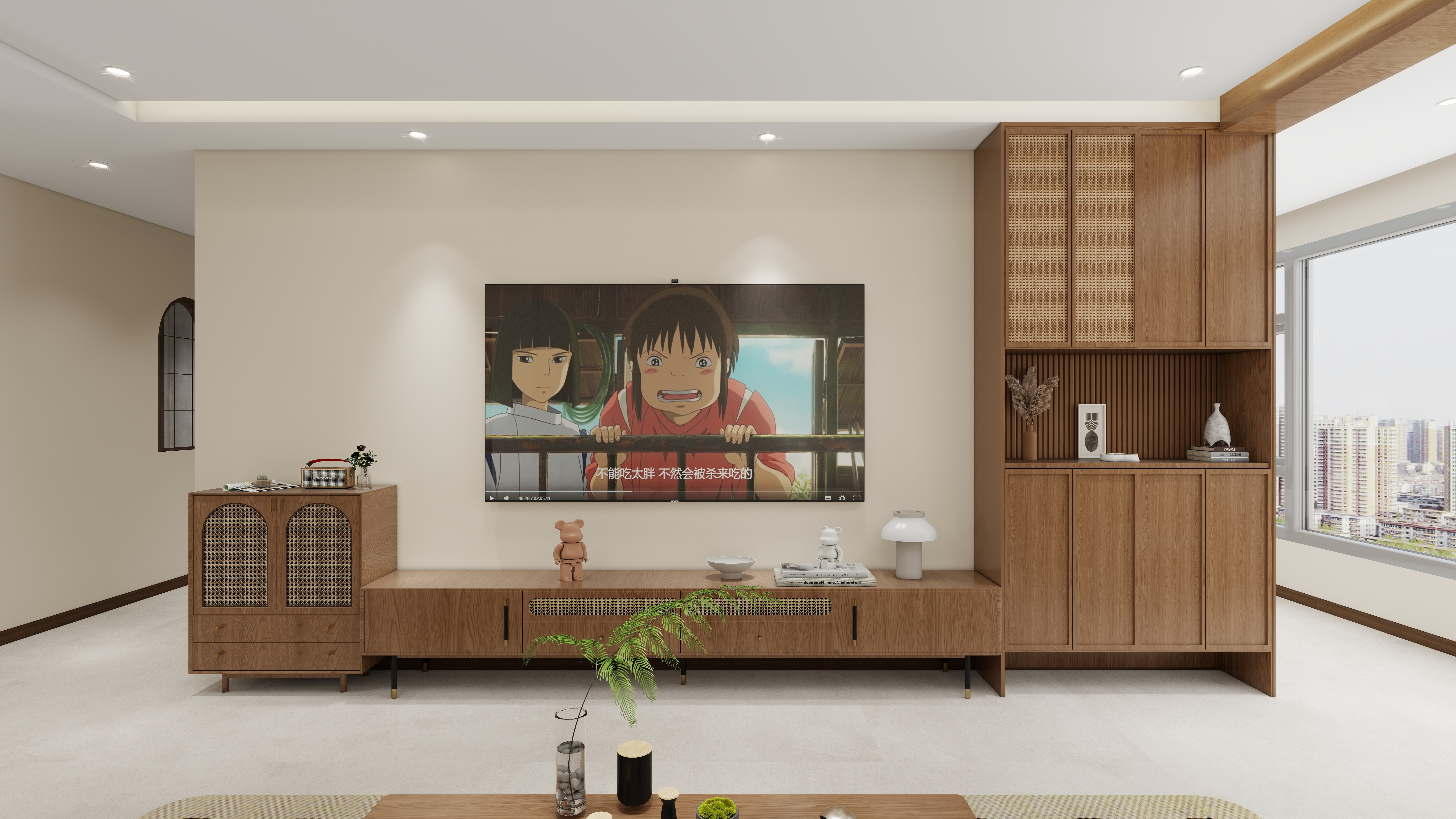 艺雅丽-121平中古风装修效果图