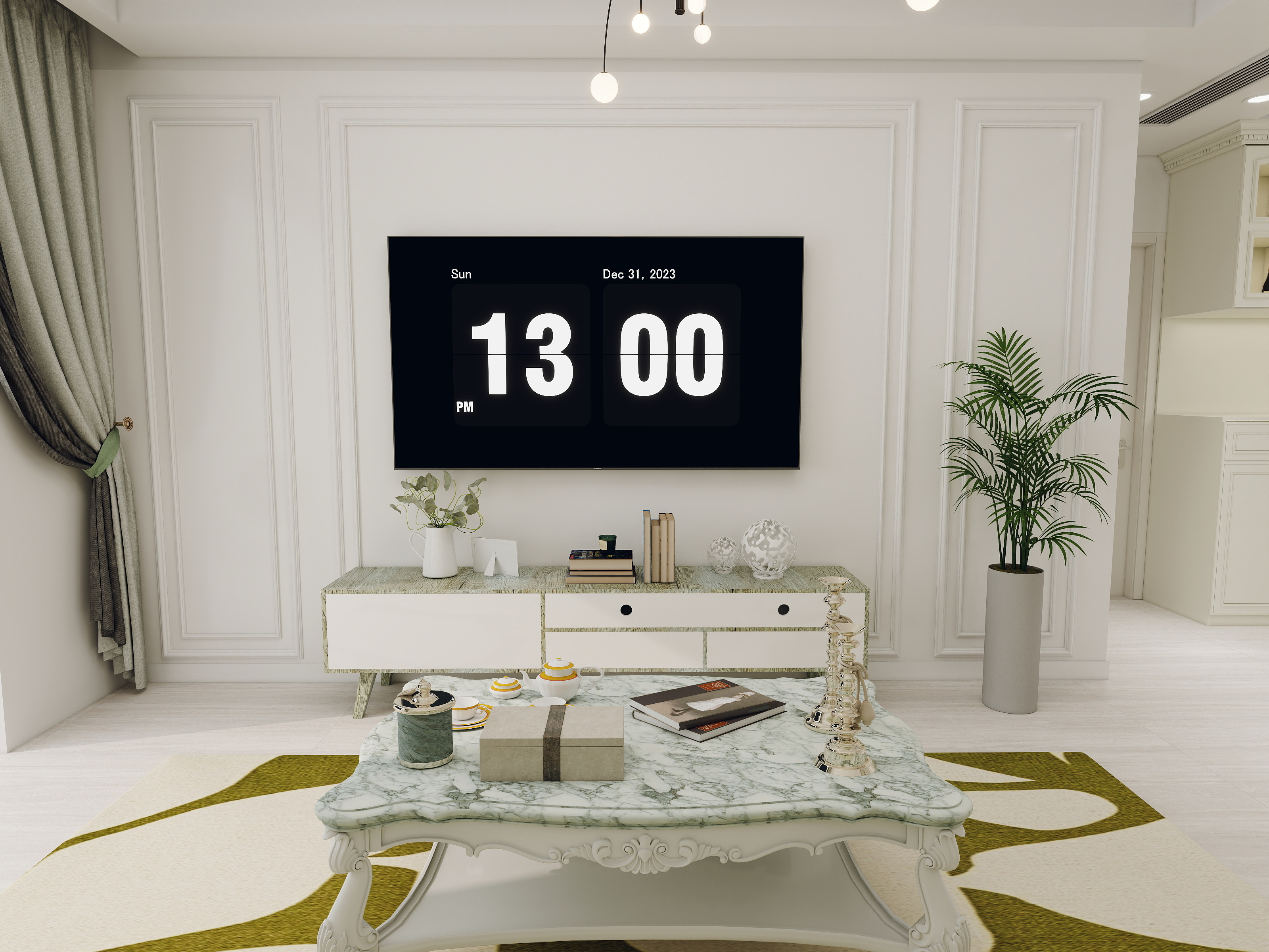 23级预备技师4班刘胜耀-现代简欧小区-装修设计方案