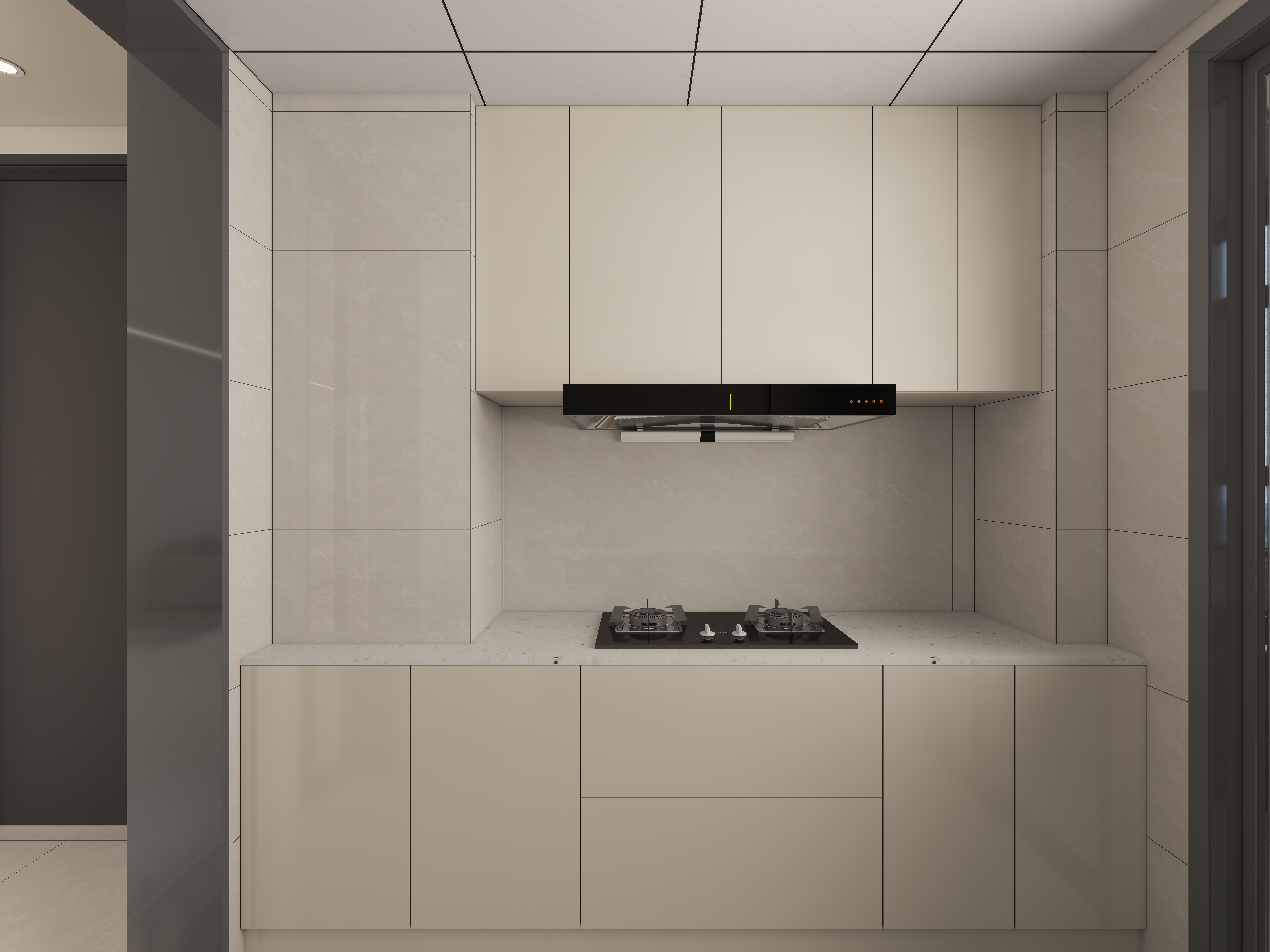 艺雅丽-110平现代简约 装修效果图