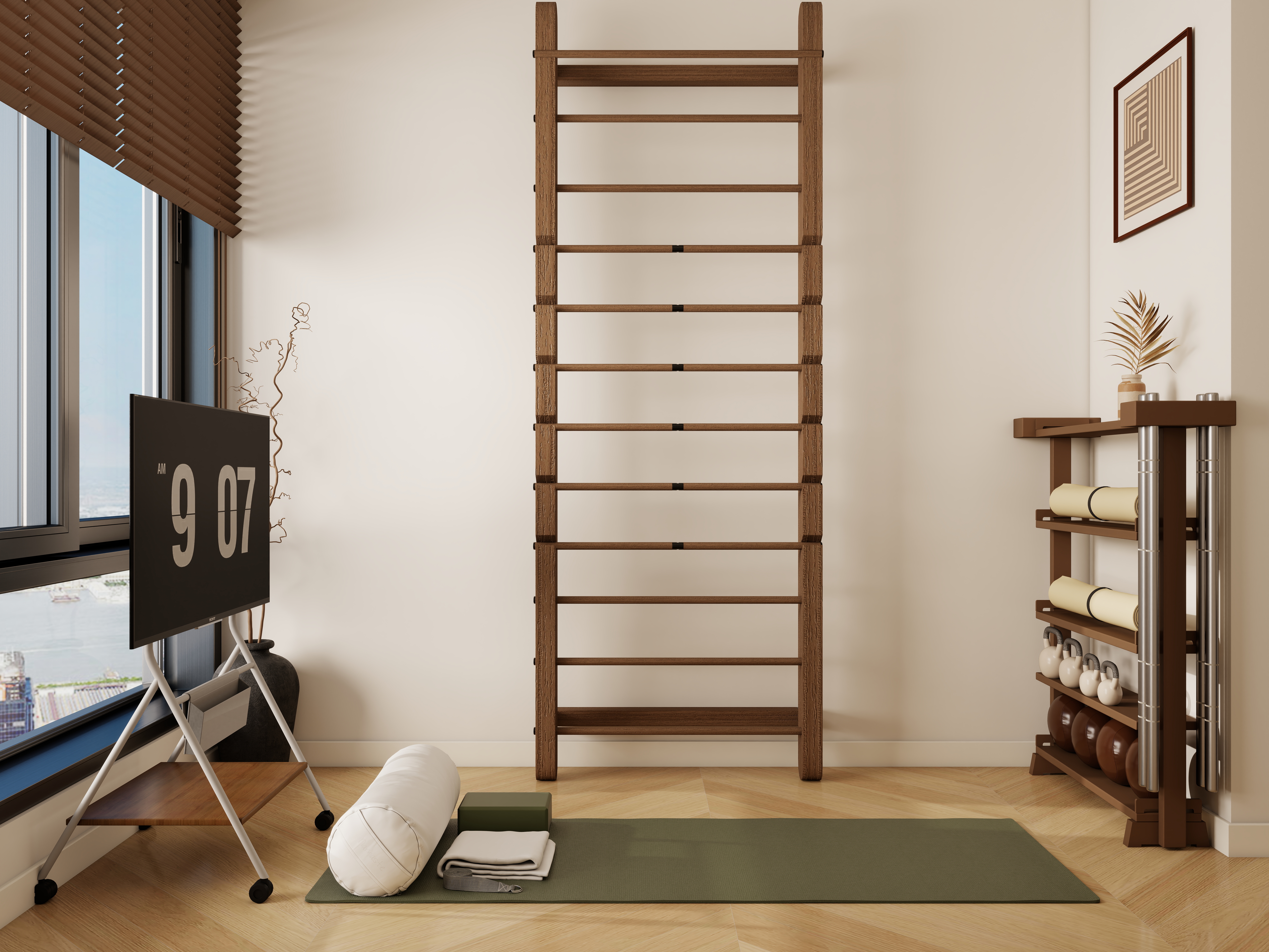 李佳洋-翡丽和鸣二层多功能室装修效果图第2张