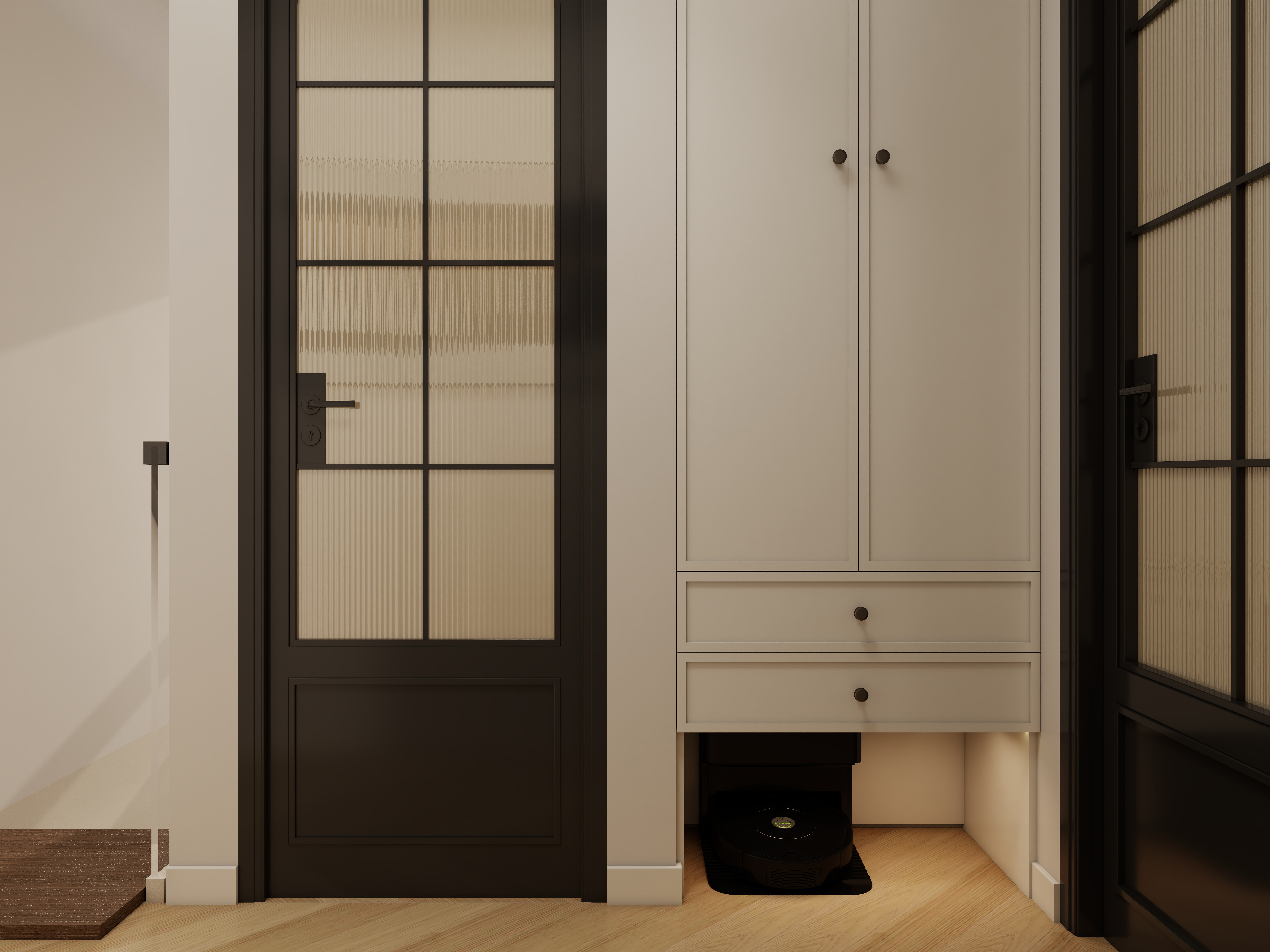 李佳洋-翡丽和鸣二层楼梯间装修效果图第1张