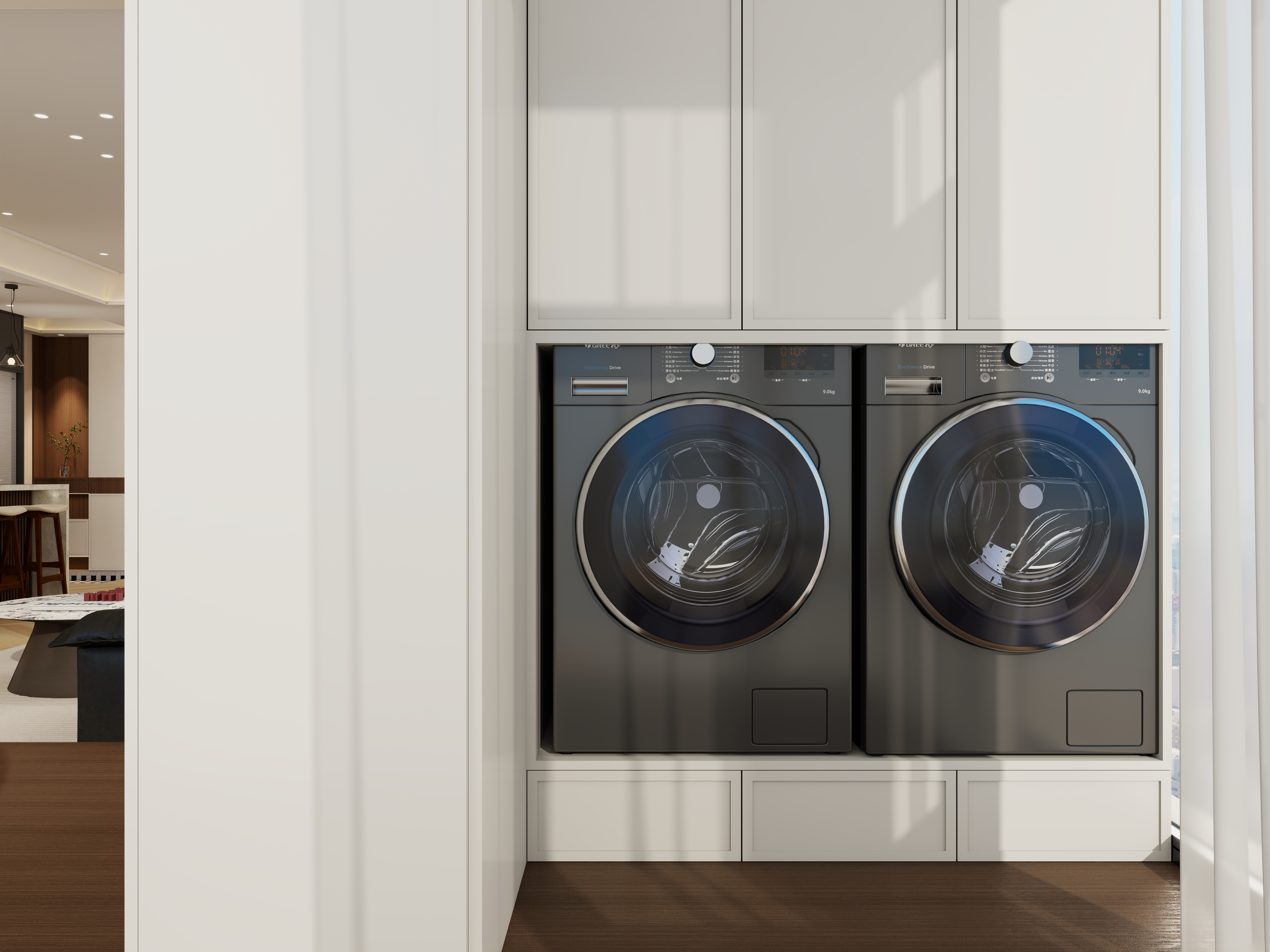 李佳洋-翡丽和鸣一层阳台装修效果图第2张