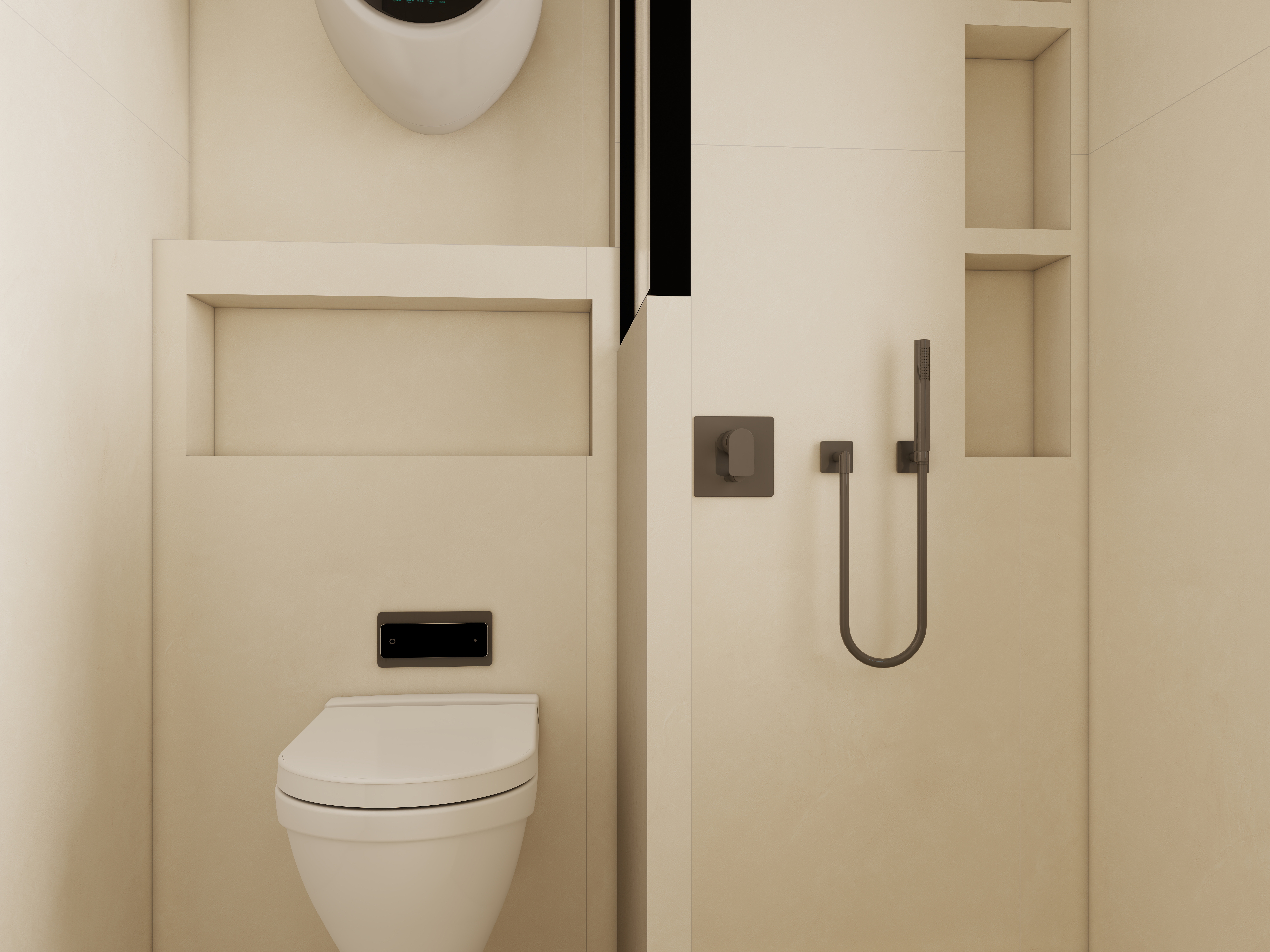 李佳洋-翡丽和鸣一层卫生间装修效果图第2张