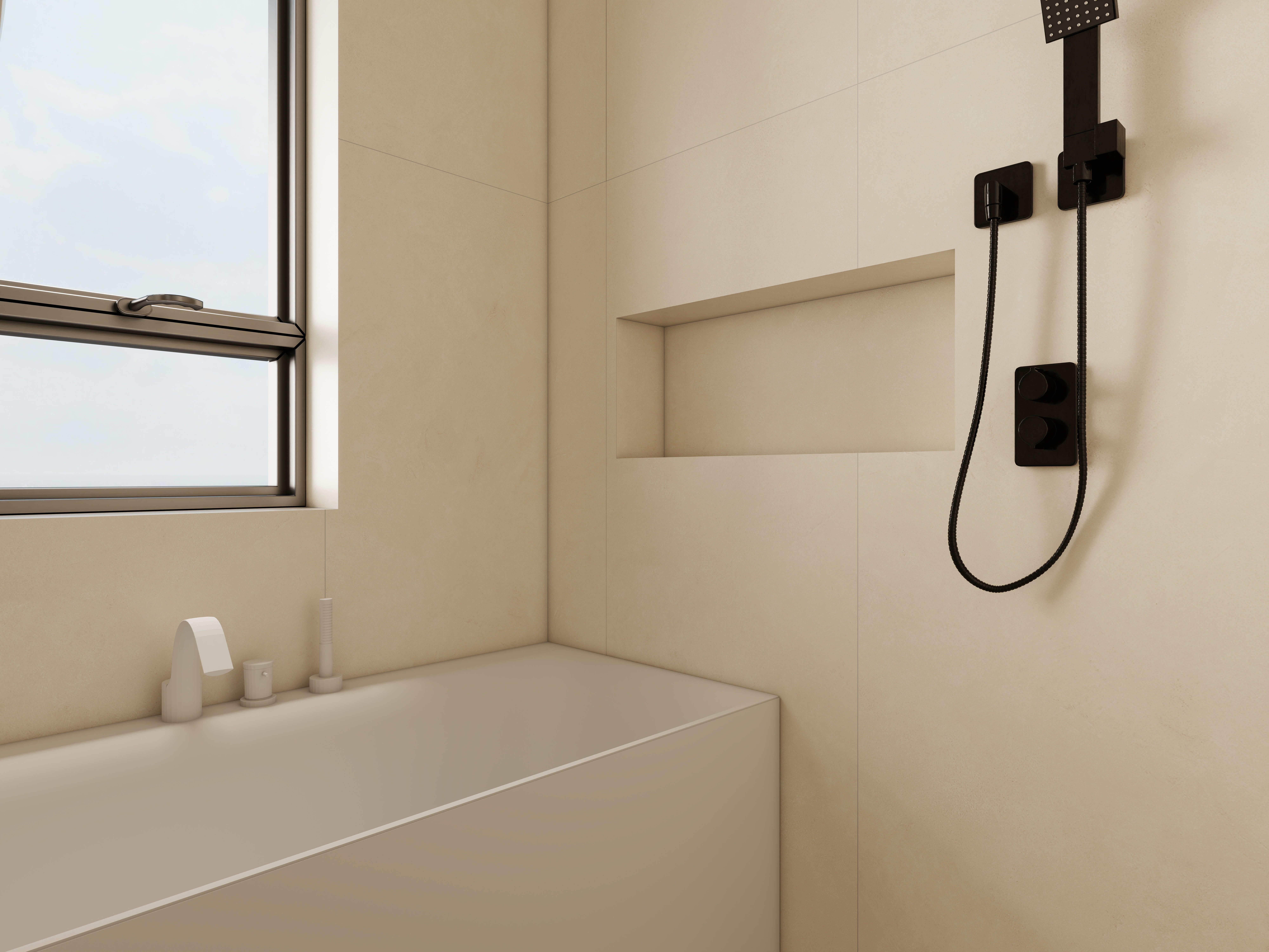 李佳洋-翡丽和鸣一层淋浴区装修效果图第2张