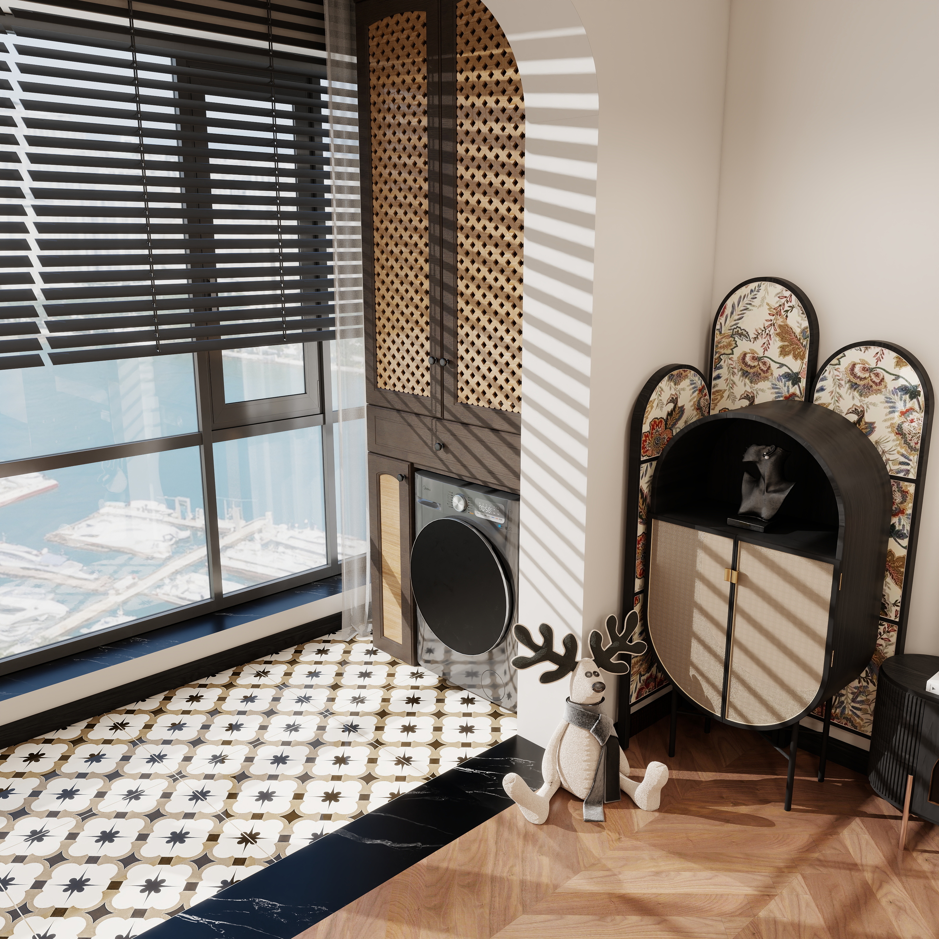 迟言闻语-法式中古风-装修设计方案