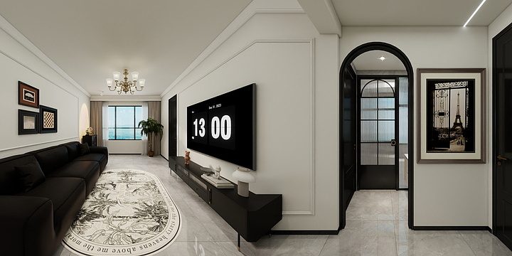 刘杨室内设计-安家-东圃景圆-装修设计方案