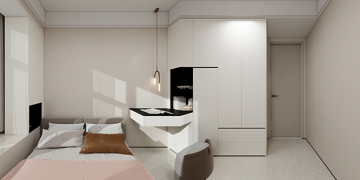 设计师xiaodong-御龙国际牛总简约风3室-装修设计方案