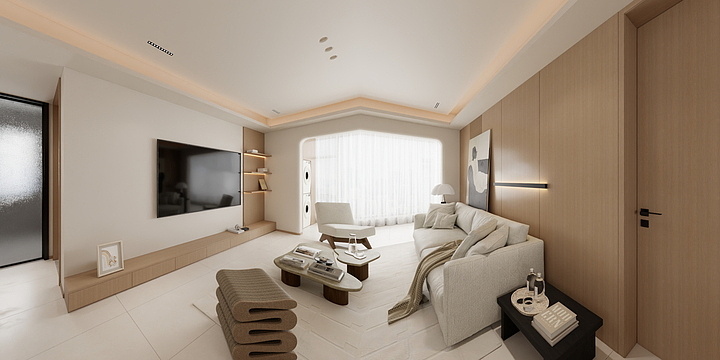 董叉叉的设计-原木风格2024-5-装修设计方案