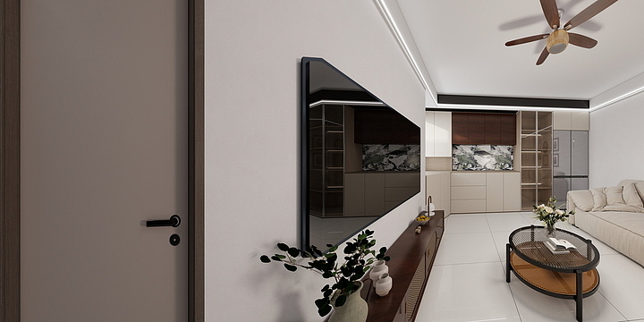 全案设计度然-丽丰一品-装修设计方案