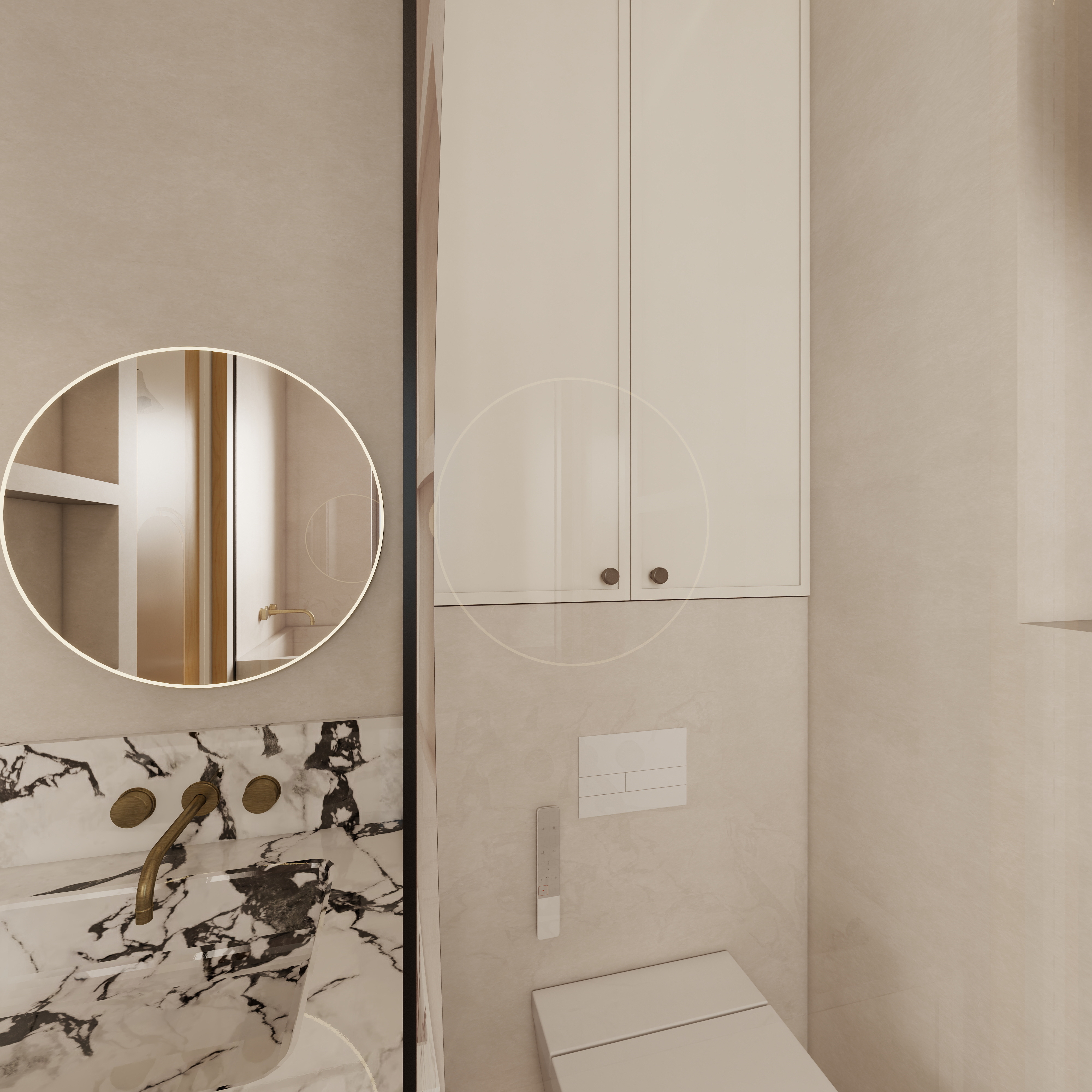 李佳洋-翡丽和鸣二层主卫装修效果图第5张