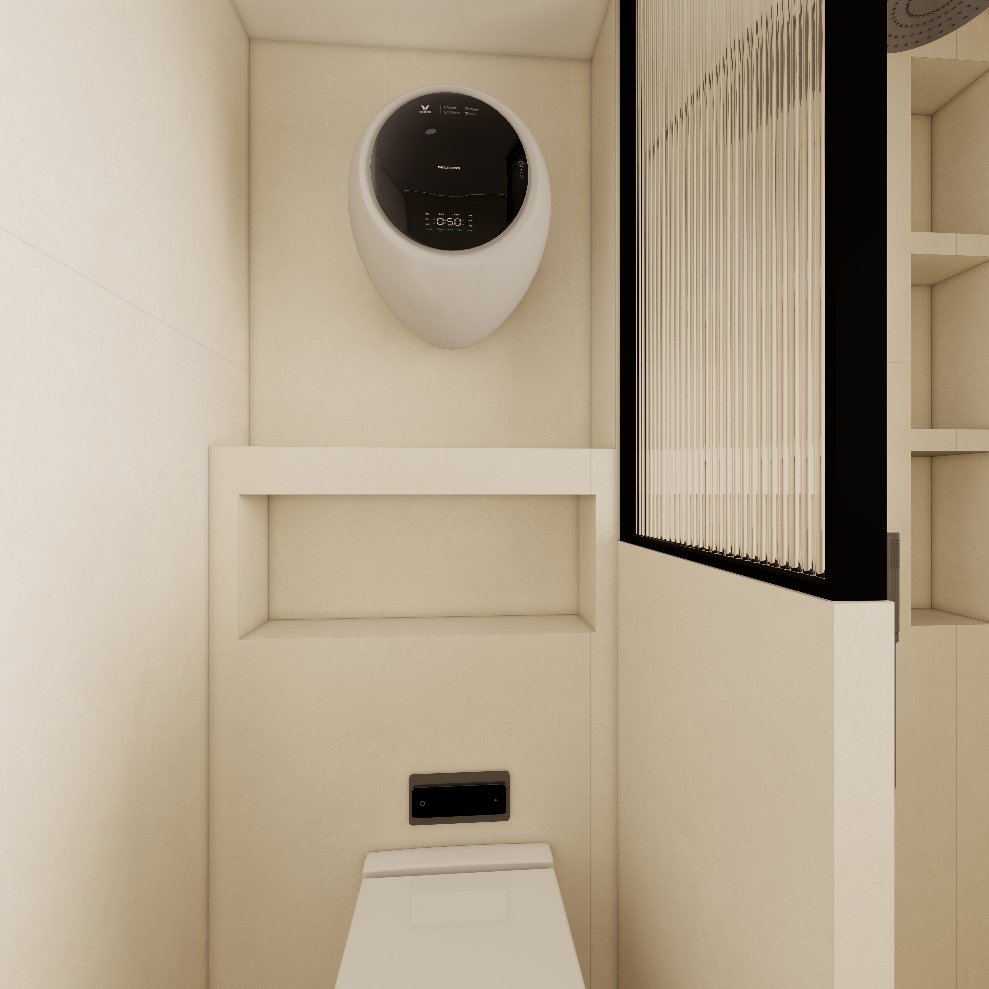 李佳洋-翡丽和鸣一层卫生间装修效果图第5张