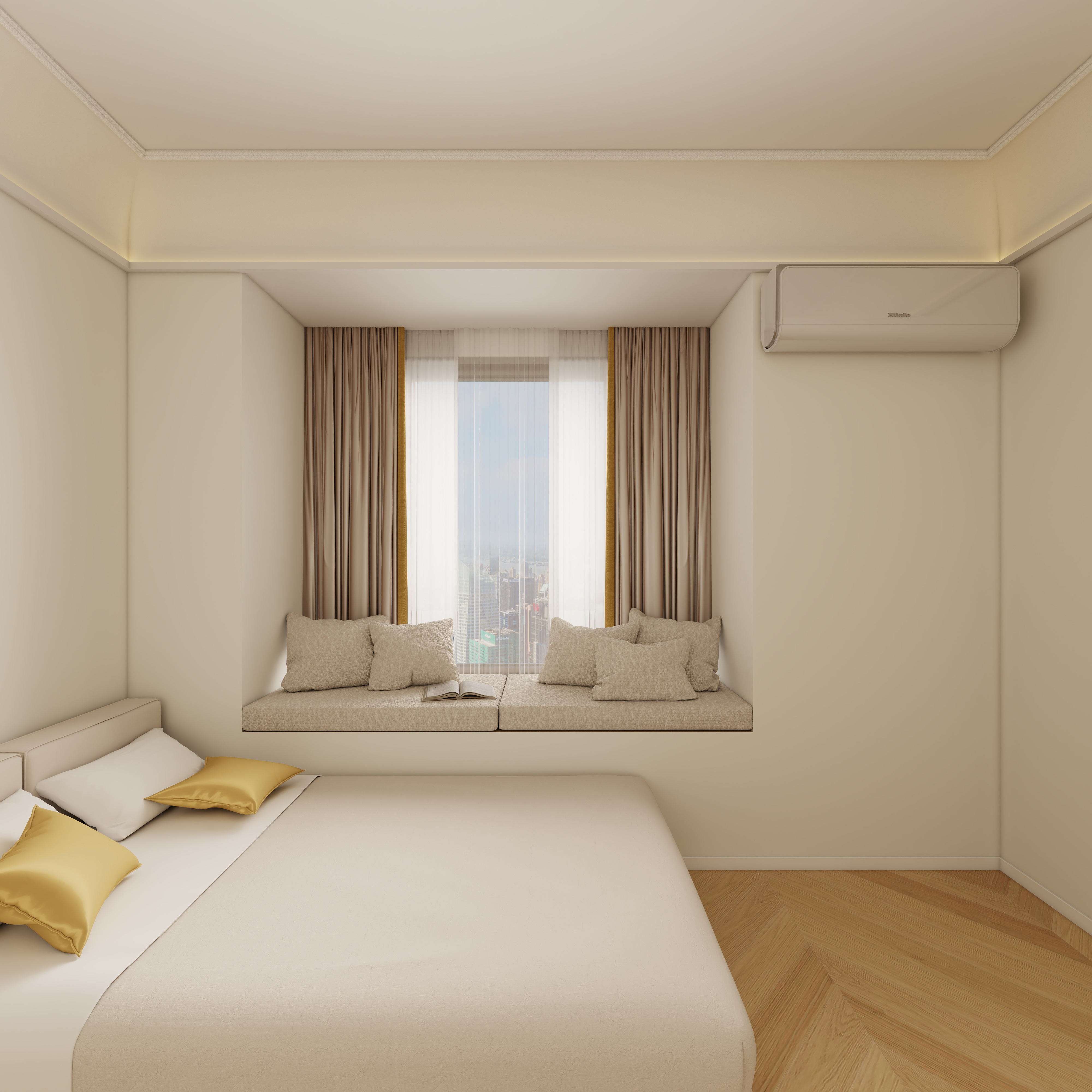 李佳洋-翡丽和鸣一层女儿房装修效果图第4张