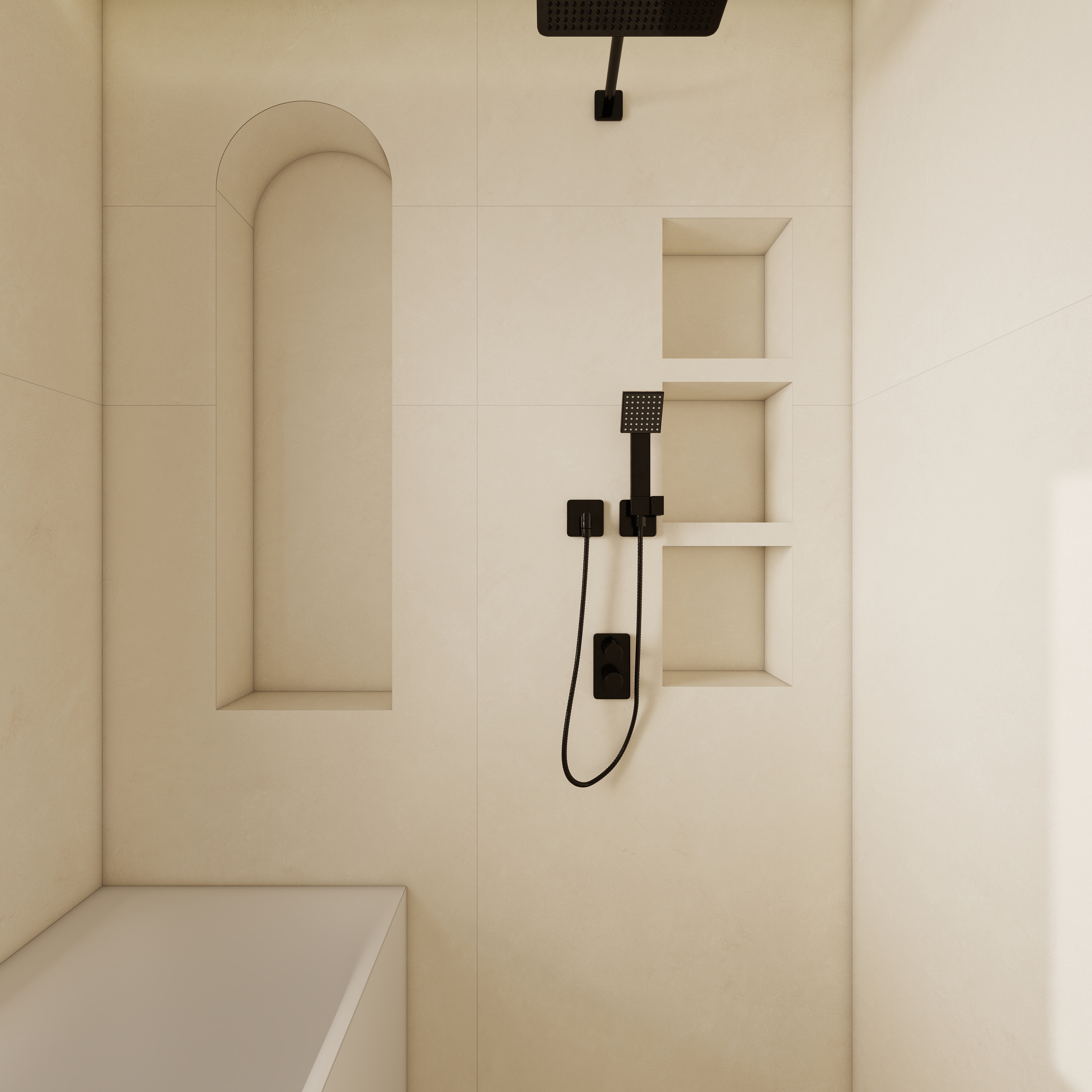 李佳洋-翡丽和鸣一层淋浴区装修效果图第5张